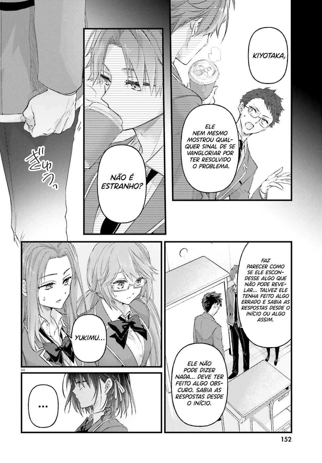 Youkoso Jitsuryoku Shijou Shugi no Kyoushitsu e 2-nensei-hen 2nd Stage Chapter 1 - Page 44