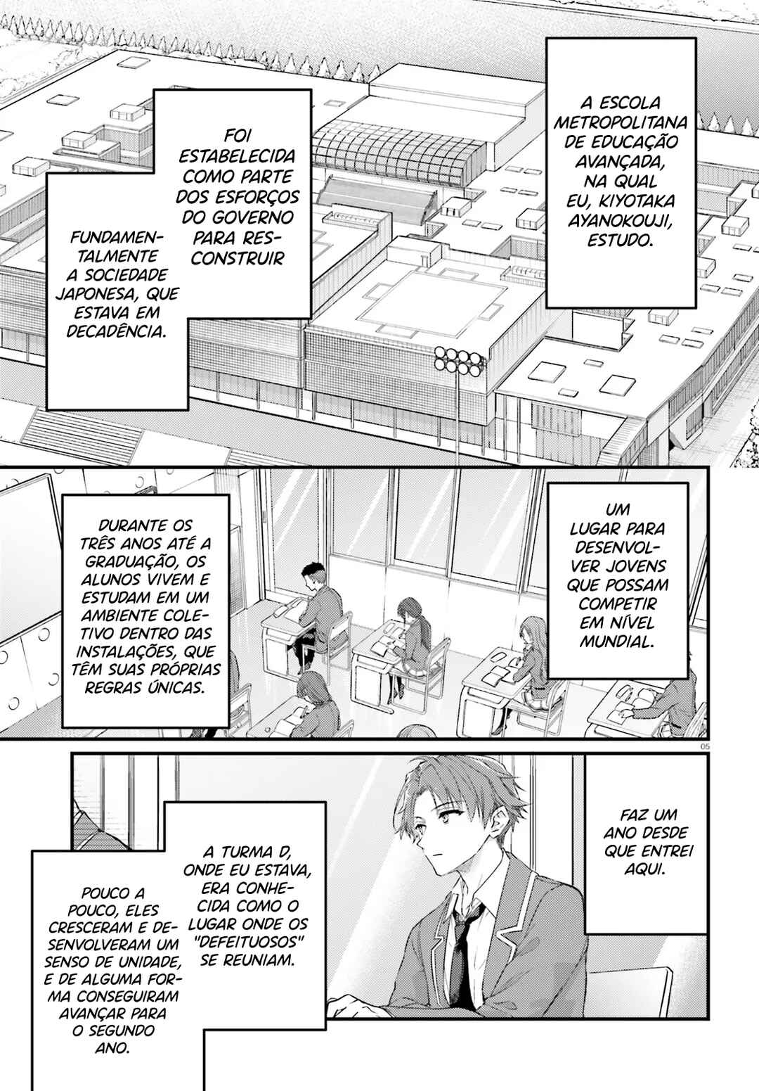 Youkoso Jitsuryoku Shijou Shugi no Kyoushitsu e 2-nensei-hen 2nd Stage Chapter 1 - Page 5