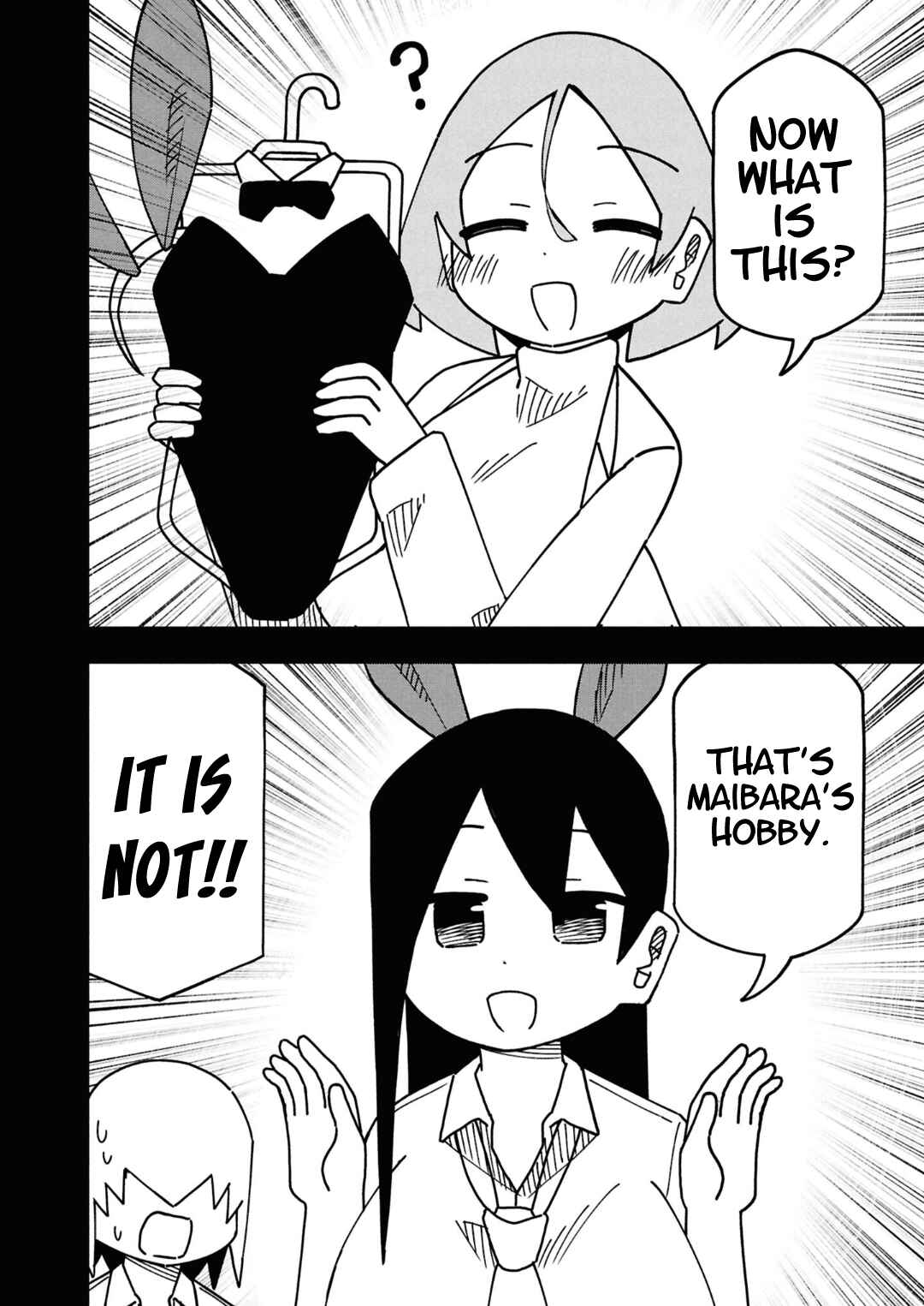 Maibara-kun wa Tsuyotsuyo Gal Kara Hanarerarenai Chapter 13 - Page 12
