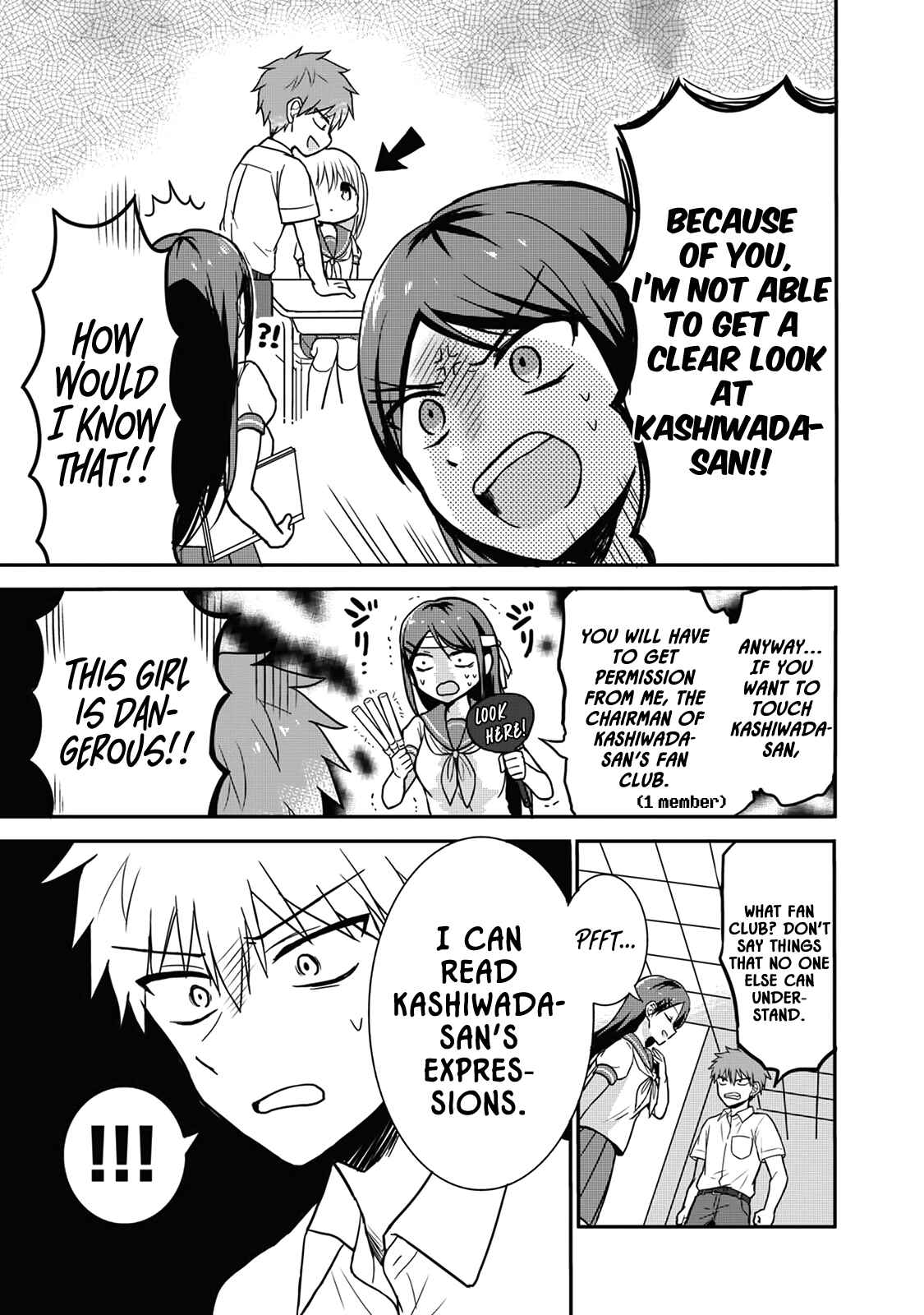 Kao ni Denai Kashiwada-san to Kao ni Deru Oota-kun Chapter 5 - Page 7