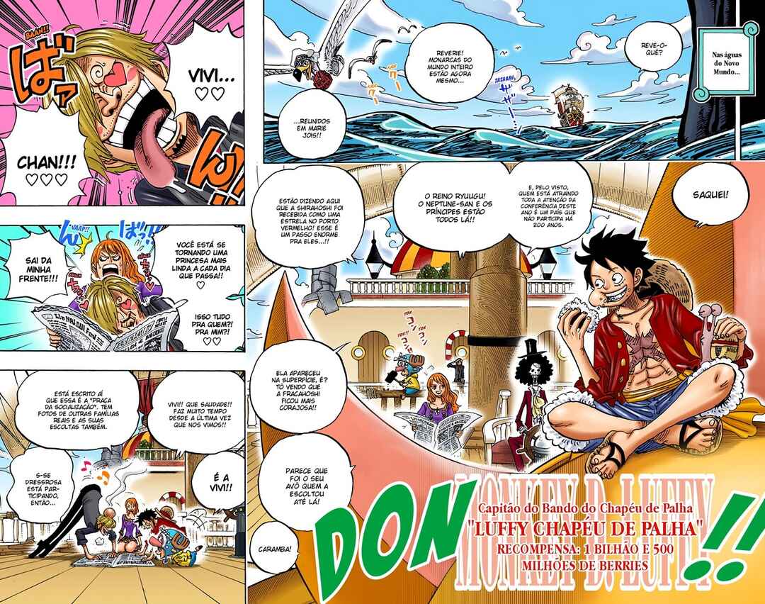 One Piece (Official Colored) Chapter 910 - Page 3