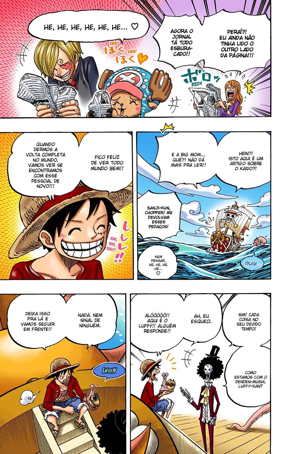 One Piece (Official Colored) Chapter 910 - Page 5