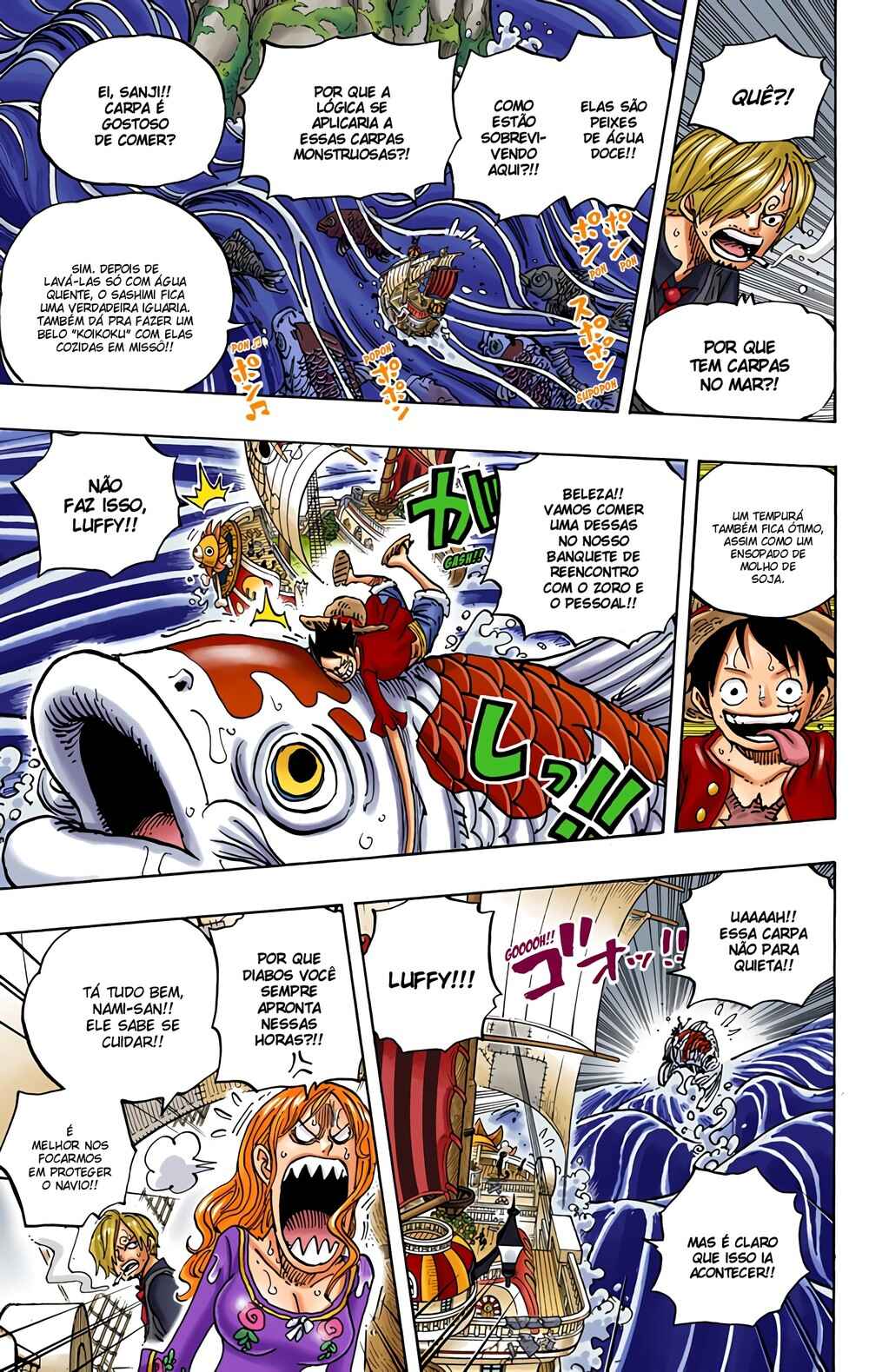 One Piece (Official Colored) Chapter 910 - Page 8