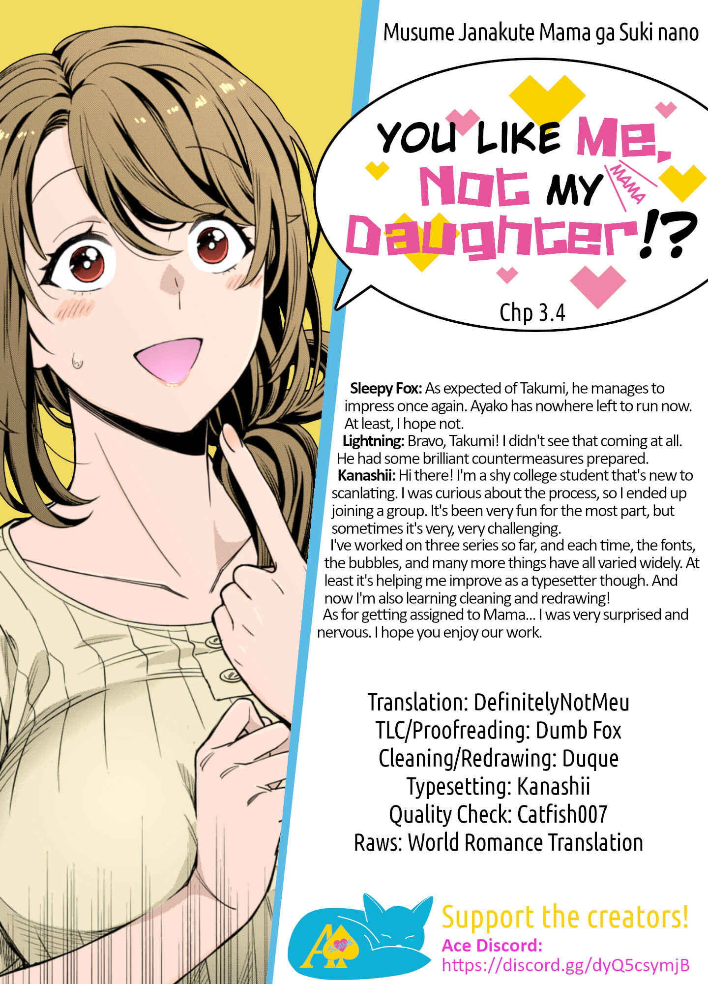 Musume Janakute Mama ga Suki nano!? Chapter 3.4 - Page 8