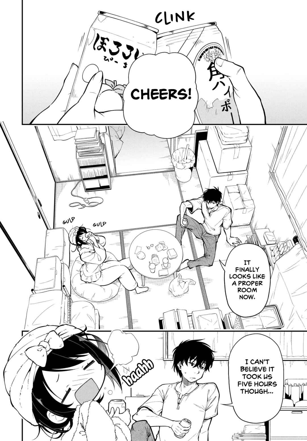 Kokumin-teki Idol ni natta Osana-Najimi ga Boro-Apart ni Sunderu Ore no Tonari ni Hikkoshitekita Ken Chapter 8 - Page 5