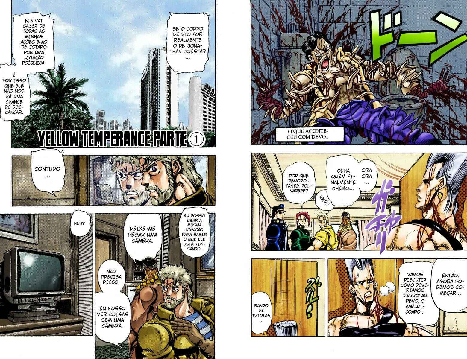 JoJo no Kimyou na Bouken: Part 3 - Stardust Crusaders Color-ban Chapter 22 - Page 10