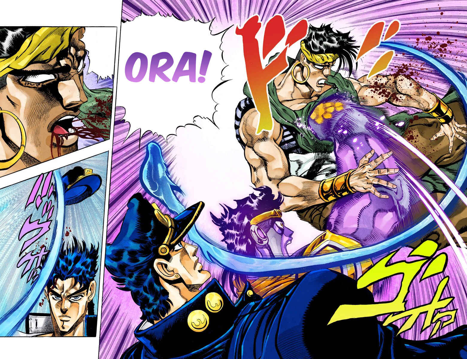 JoJo no Kimyou na Bouken: Part 3 - Stardust Crusaders Color-ban Chapter 75 - Page 7