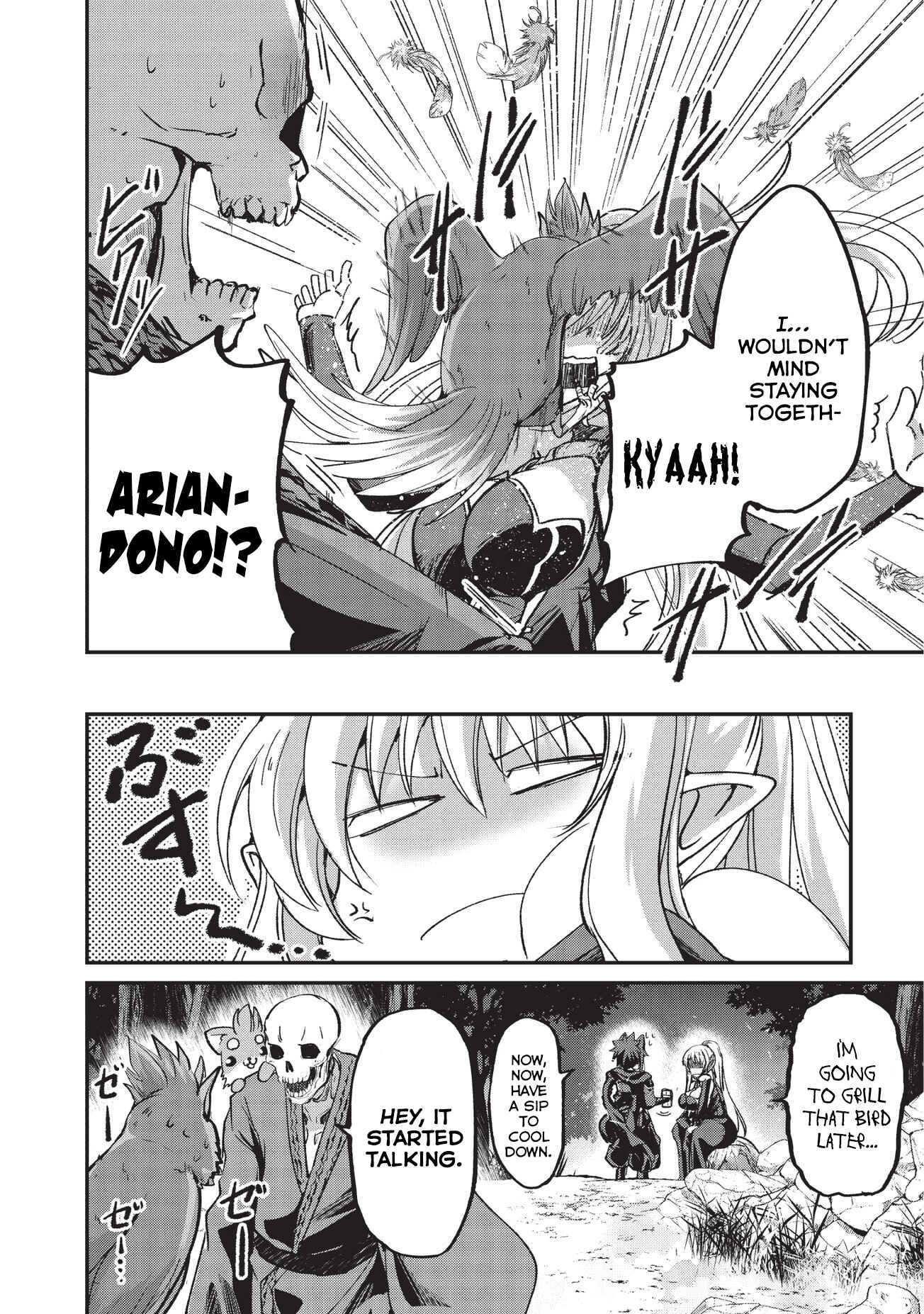 Gaikotsu Kishi-sama, Tadaima Isekai e Odekake-chuu Chapter 25 - Page 14