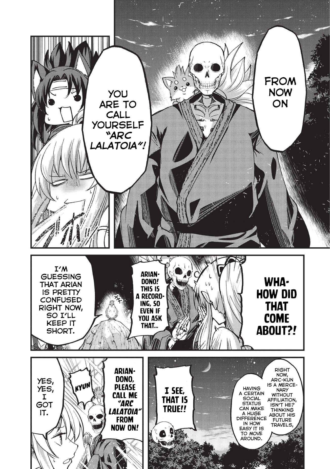 Gaikotsu Kishi-sama, Tadaima Isekai e Odekake-chuu Chapter 25 - Page 16