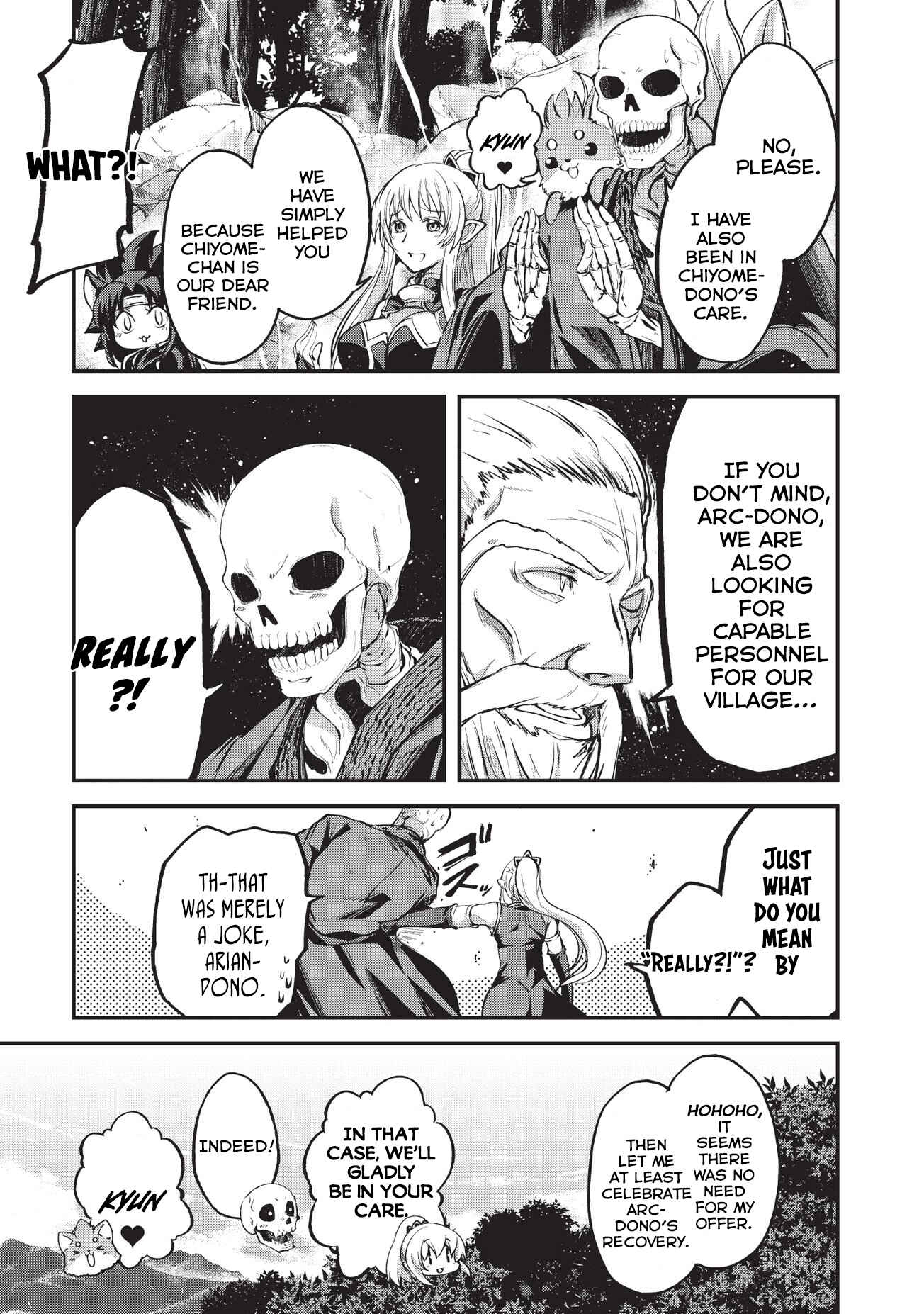 Gaikotsu Kishi-sama, Tadaima Isekai e Odekake-chuu Chapter 25 - Page 4