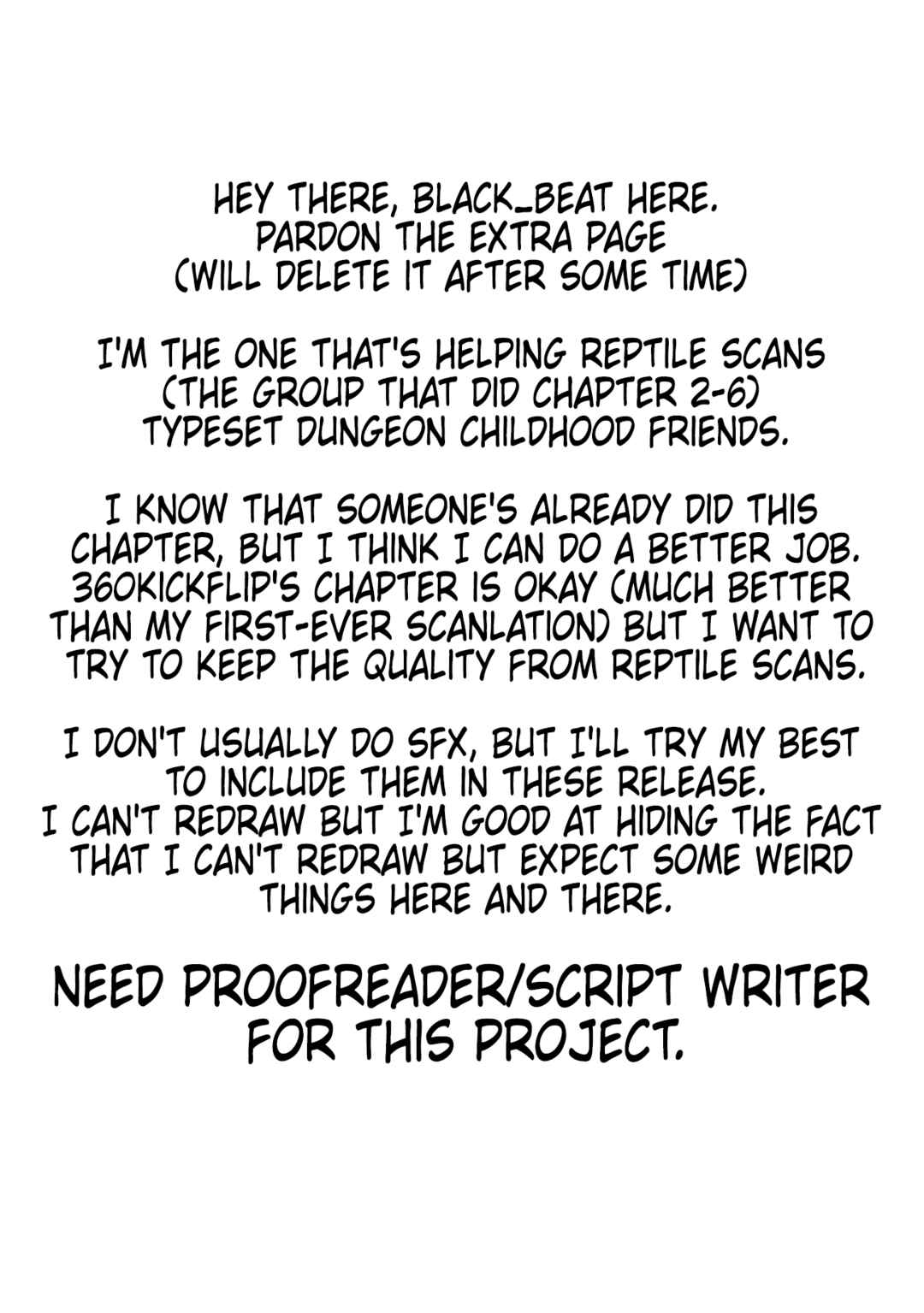 Ouji-sama no Tomodachi Chapter 7 - Page 1