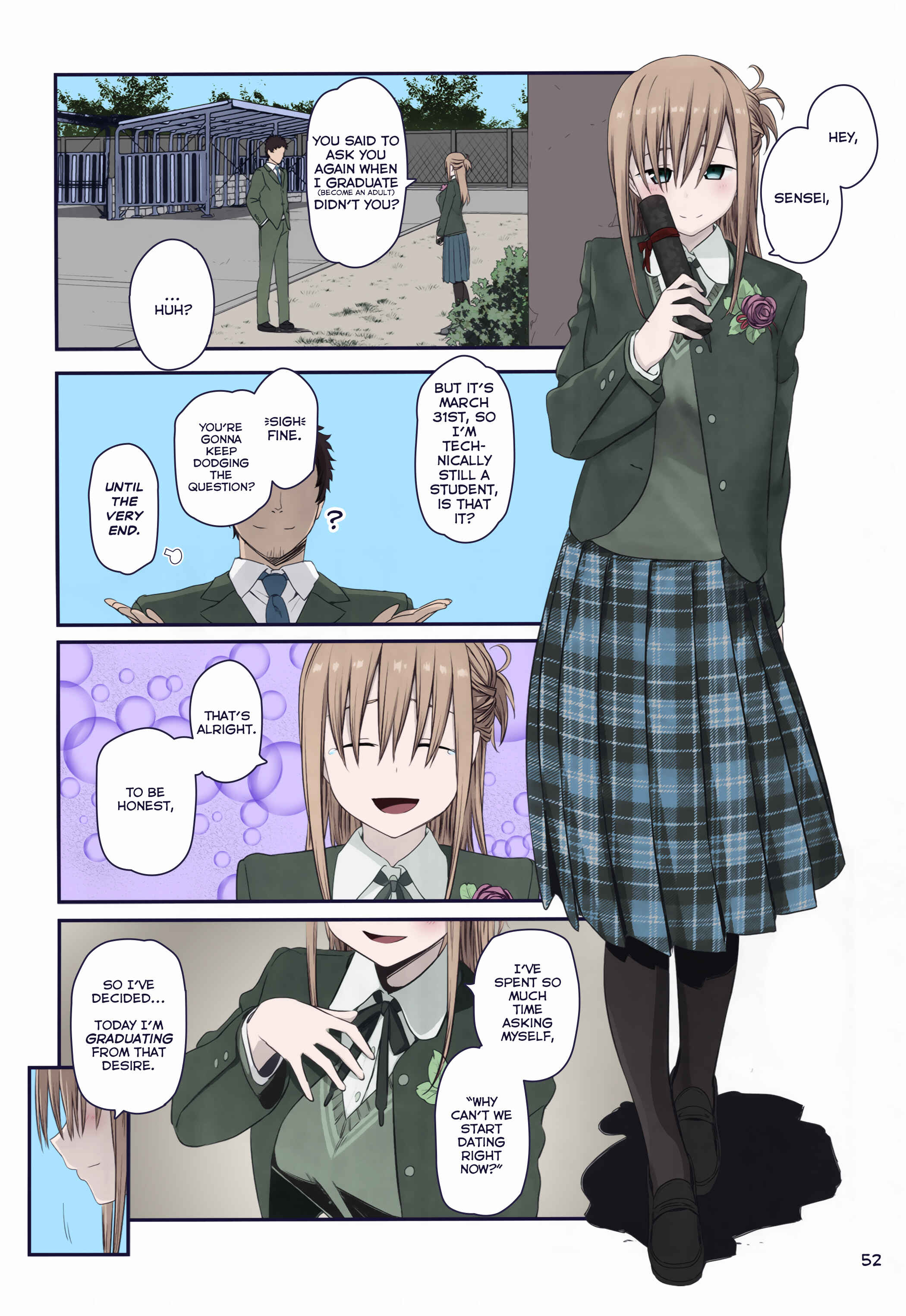 Getsuyoubi no Tawawa (Twitter Webcomic) (Fan Colored) Chapter 12 - Page 16