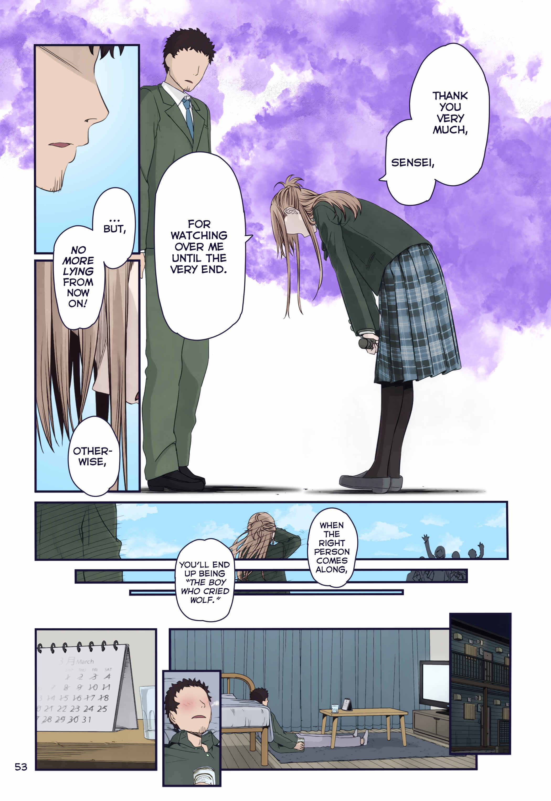 Getsuyoubi no Tawawa (Twitter Webcomic) (Fan Colored) Chapter 12 - Page 17