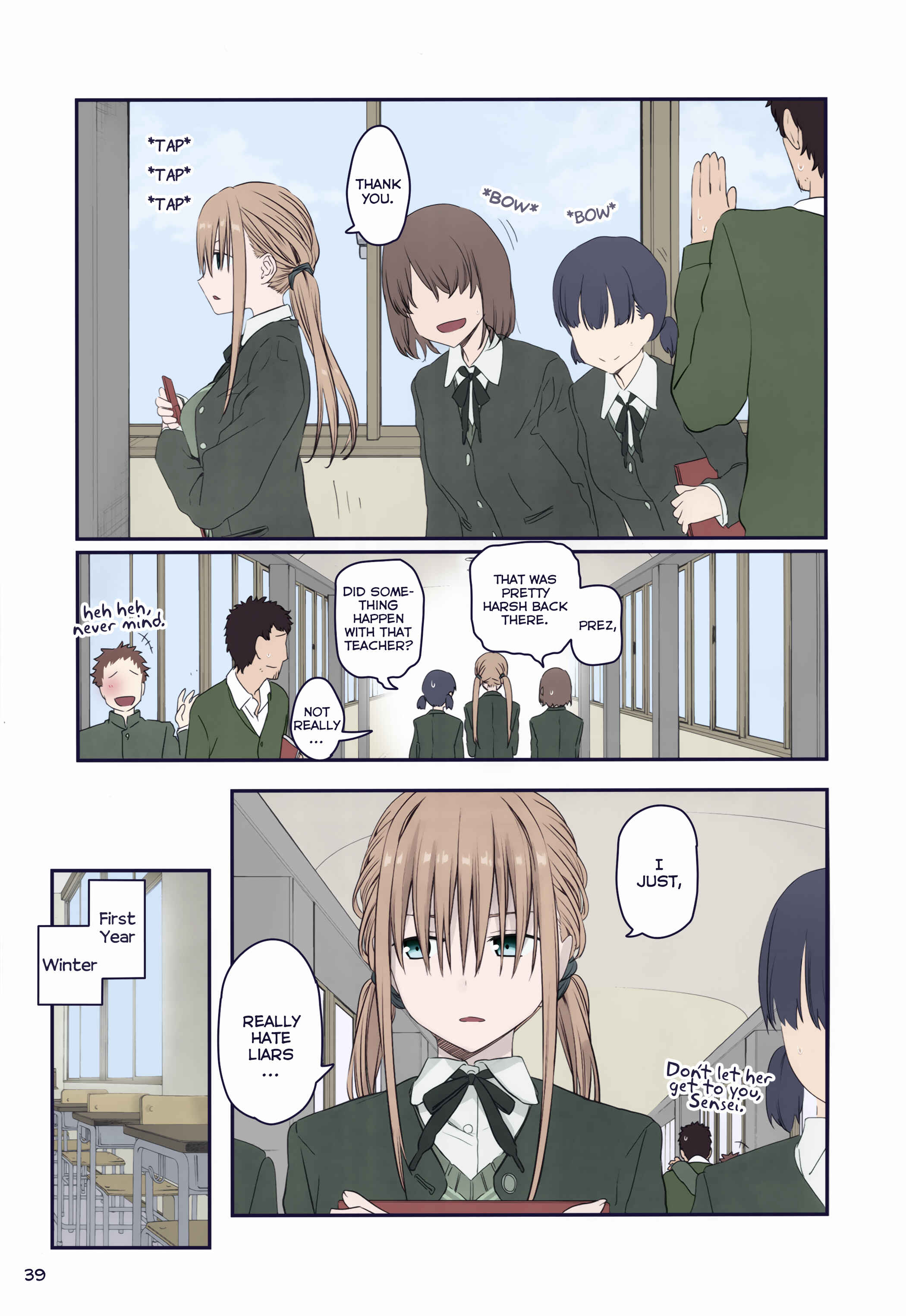 Getsuyoubi no Tawawa (Twitter Webcomic) (Fan Colored) Chapter 12 - Page 3