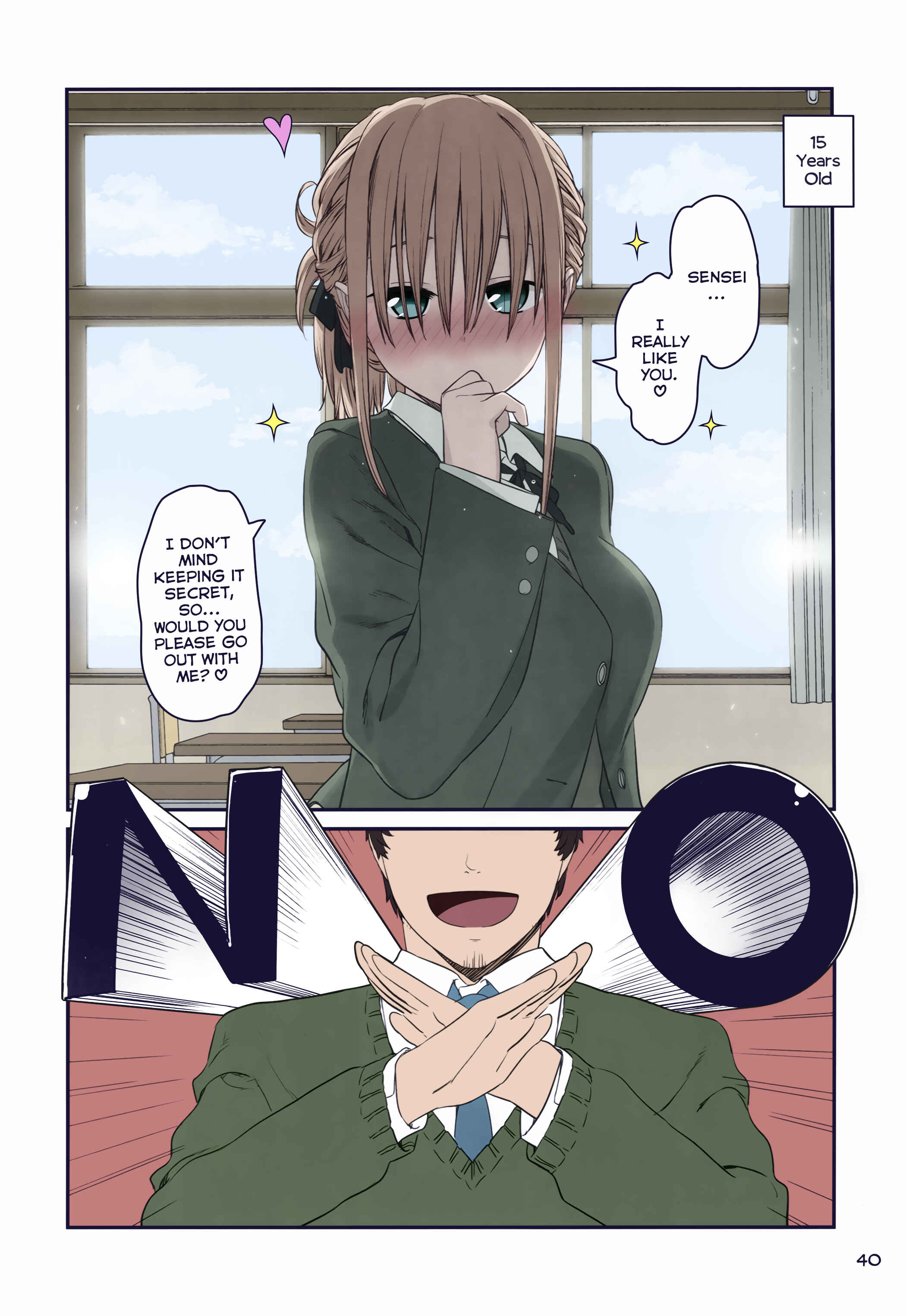 Getsuyoubi no Tawawa (Twitter Webcomic) (Fan Colored) Chapter 12 - Page 4