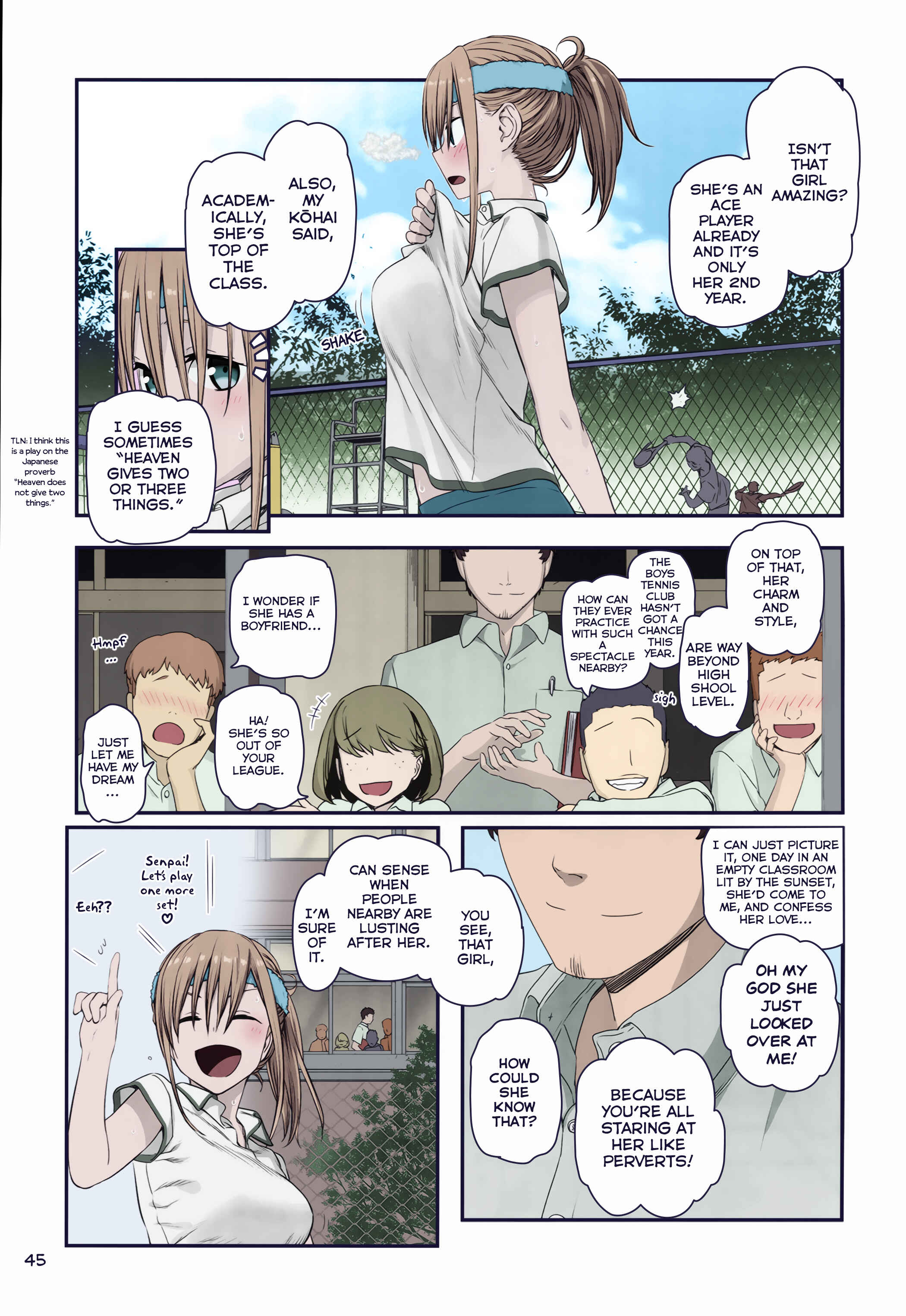 Getsuyoubi no Tawawa (Twitter Webcomic) (Fan Colored) Chapter 12 - Page 9