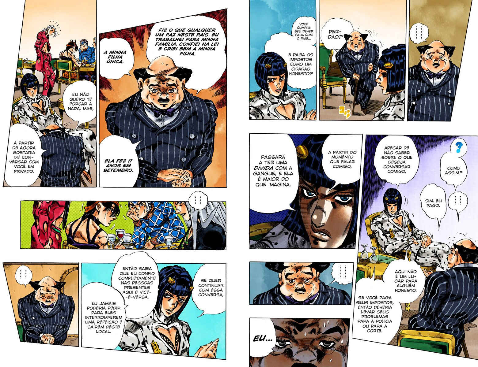 JoJo no Kimyou na Bouken: Part 5 - Ougon no Kaze Color-ban Chapter 151 - Page 4