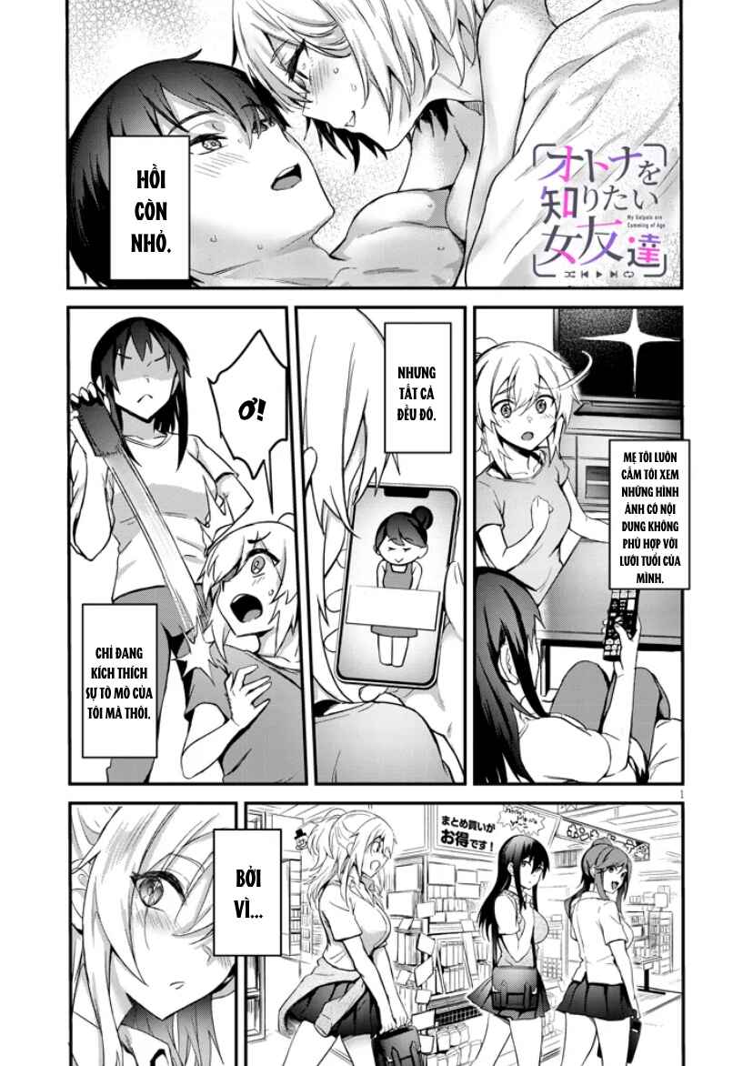 Otona wo Shiritai Onnatomodachi Chapter 2 - Page 1
