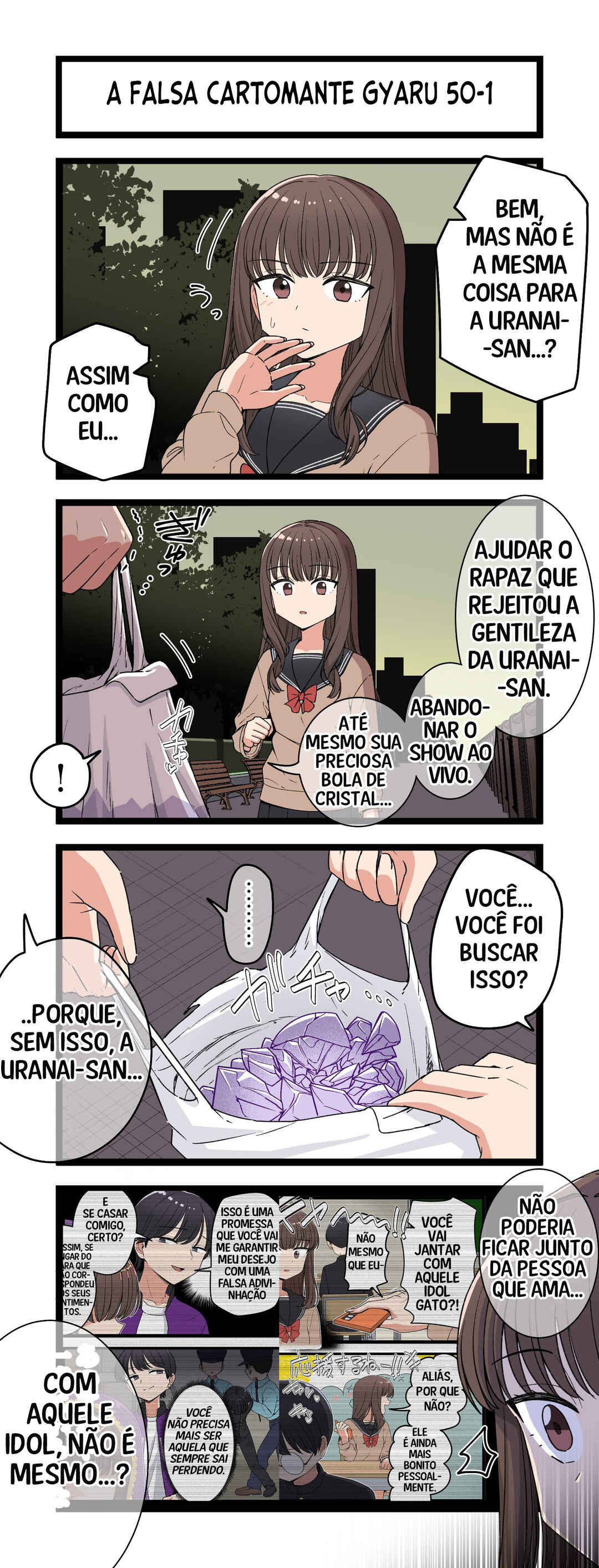Phony Fortune-Telling Gyaru Chapter 50 - Page 3