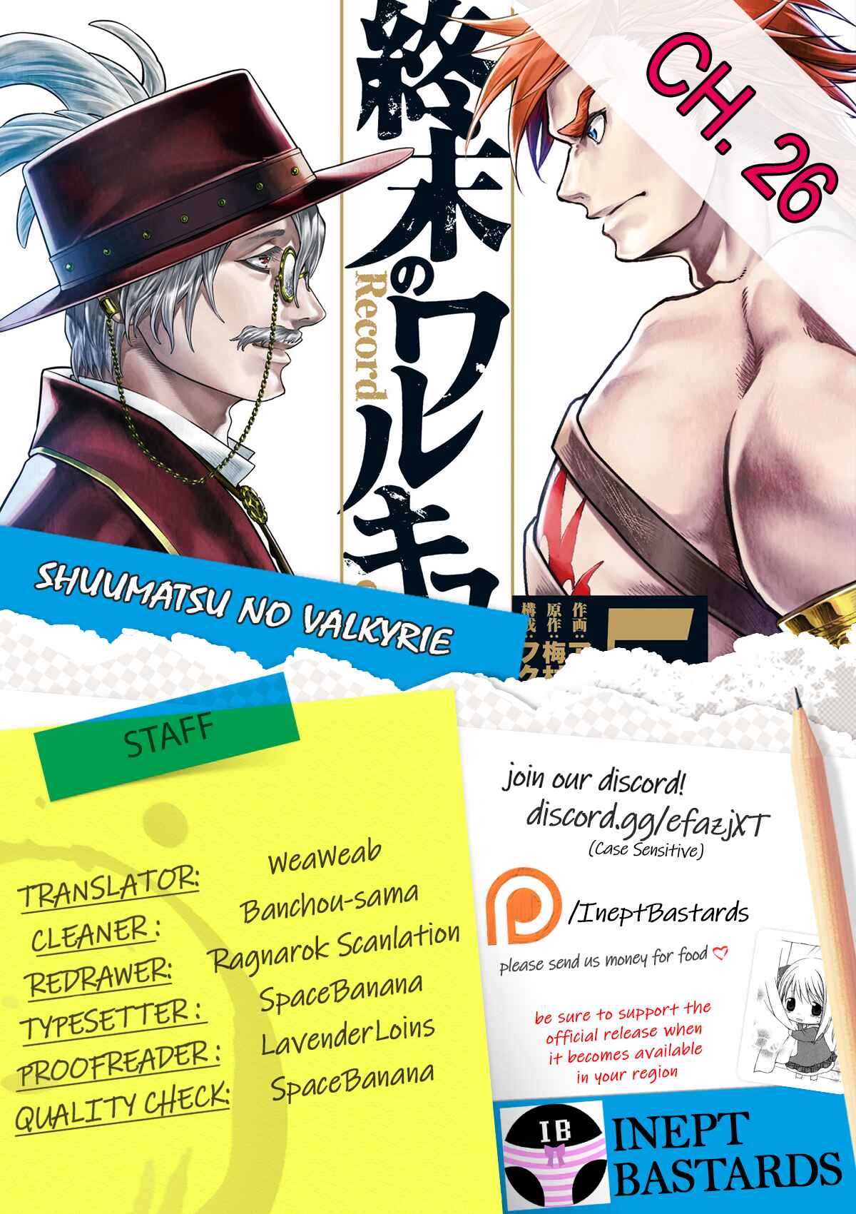 Shuumatsu no Valkyrie Chapter 26 - Page 1