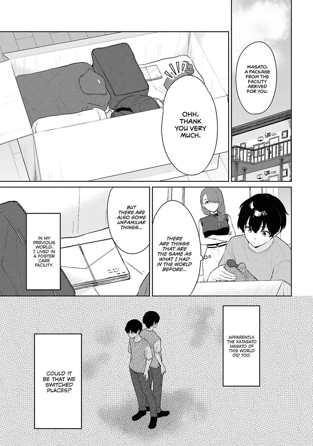 Danjo-hi 1:5 no Sekai demo Futsuu ni Ikirareru to Omotta? ~Gekiomoi Kanjou na Kanojo-tachi ga Mujikaku Danshi ni Honrou Saretara~ Chapter 5 - Page 3