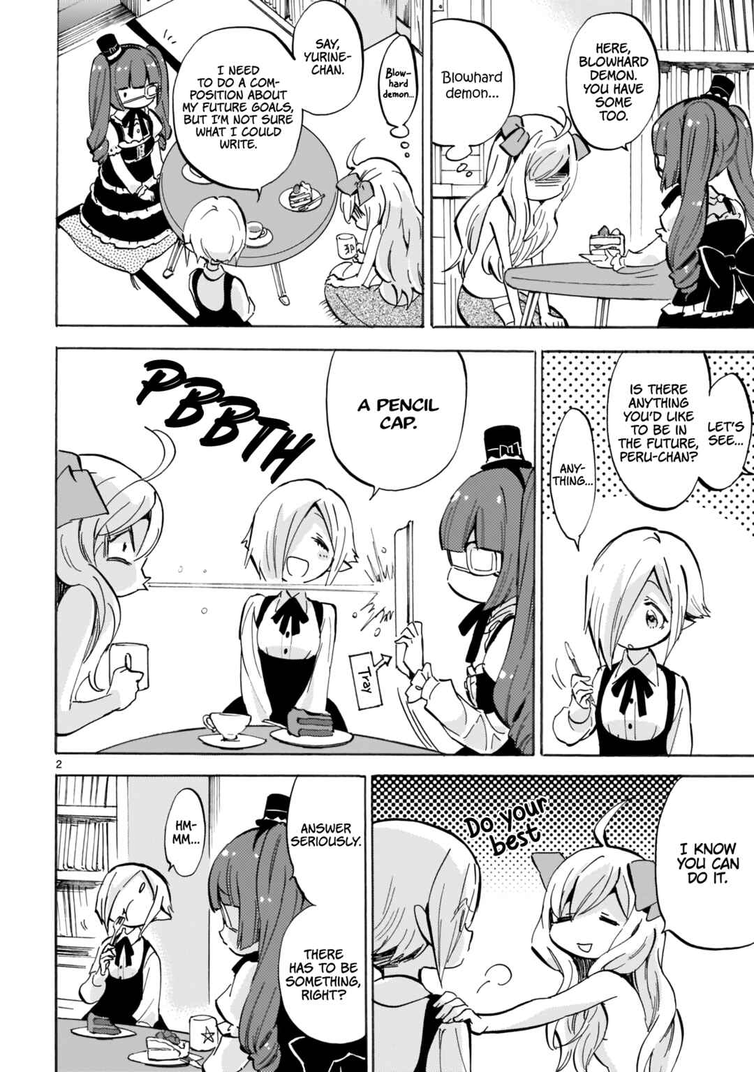 Jashin-chan Dropkick Chapter 117 - Page 2