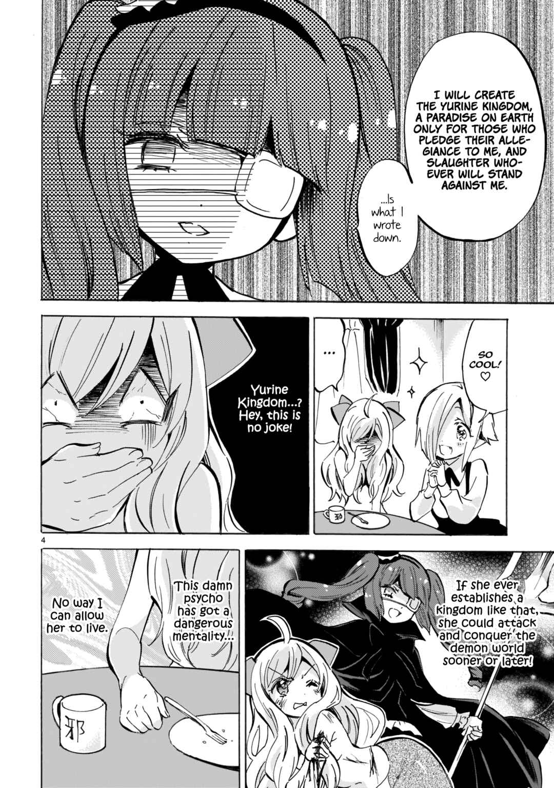 Jashin-chan Dropkick Chapter 117 - Page 4