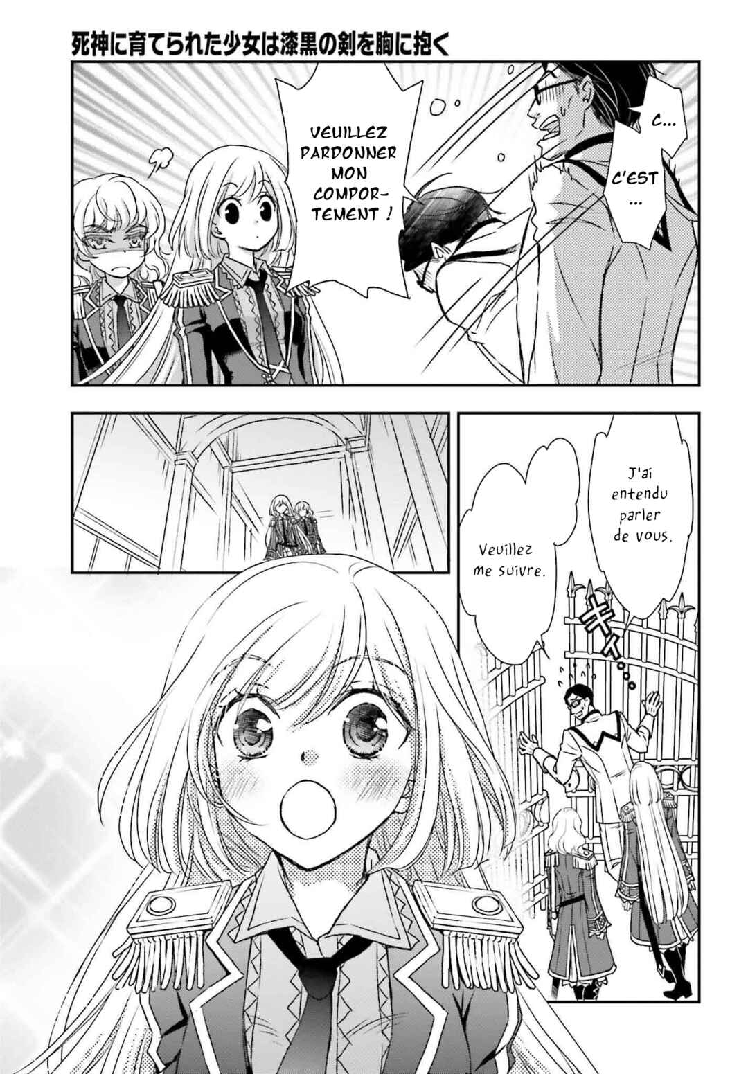 Shinigami ni Sodaterareta Shoujo wa Shikkoku no Tsurugi o Mune ni Idaku Chapter 45 - Page 19