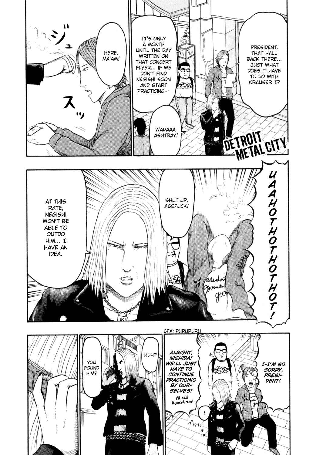 Detroit Metal City Chapter 70 - Page 1