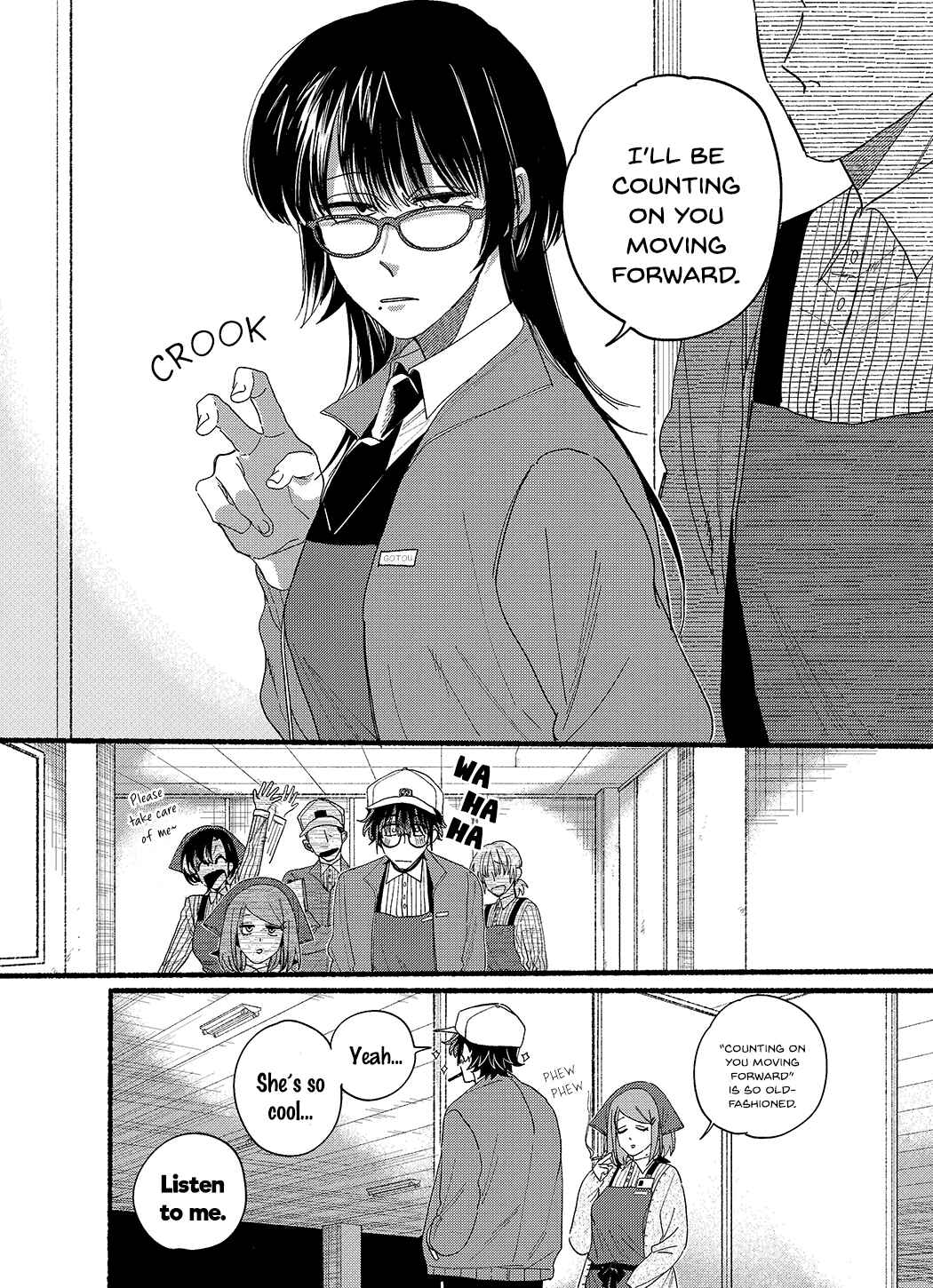 Super no Ura de Yani Suu Futari Chapter 31.5 - Page 8