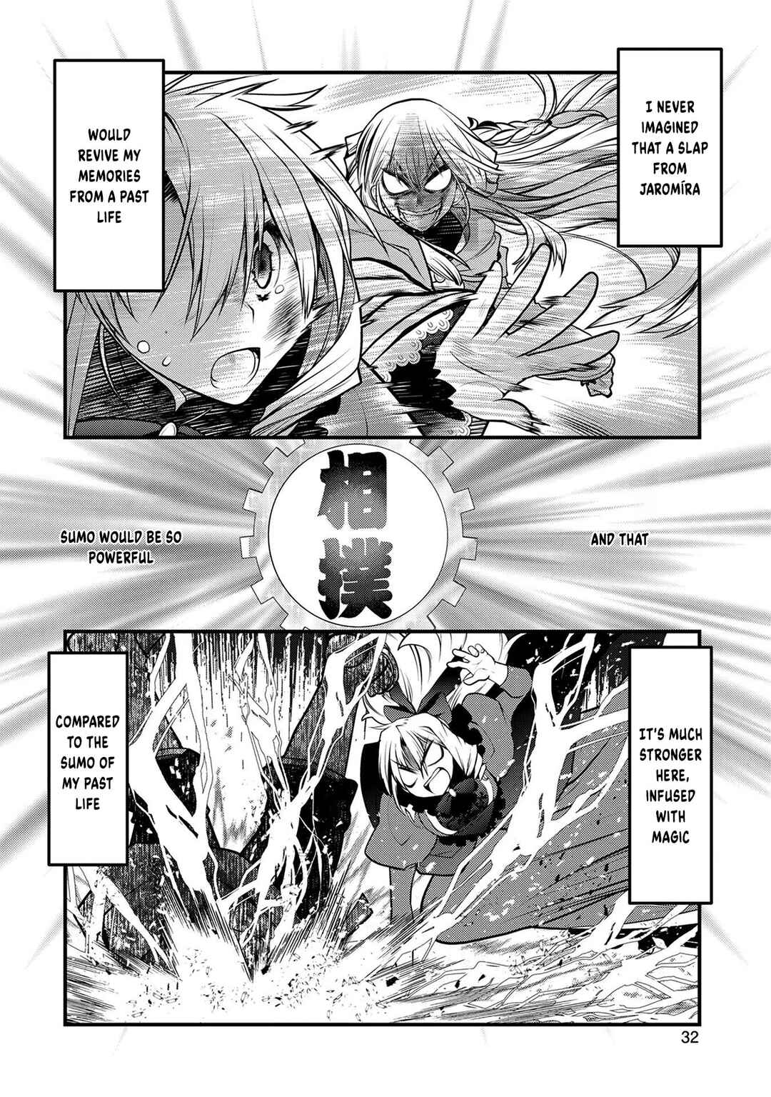 Oozumou Reijou ~Seijo ni Hirateuchi wo Kuratta Shunkan Sumou Budatta Zense wo Omoidashita Akuyaku Reijou no Watashi wa sute Neko Ouji ni Chanko wo Furumaitai Haadosukoidosukoi~ Chapter 5 - Page 35