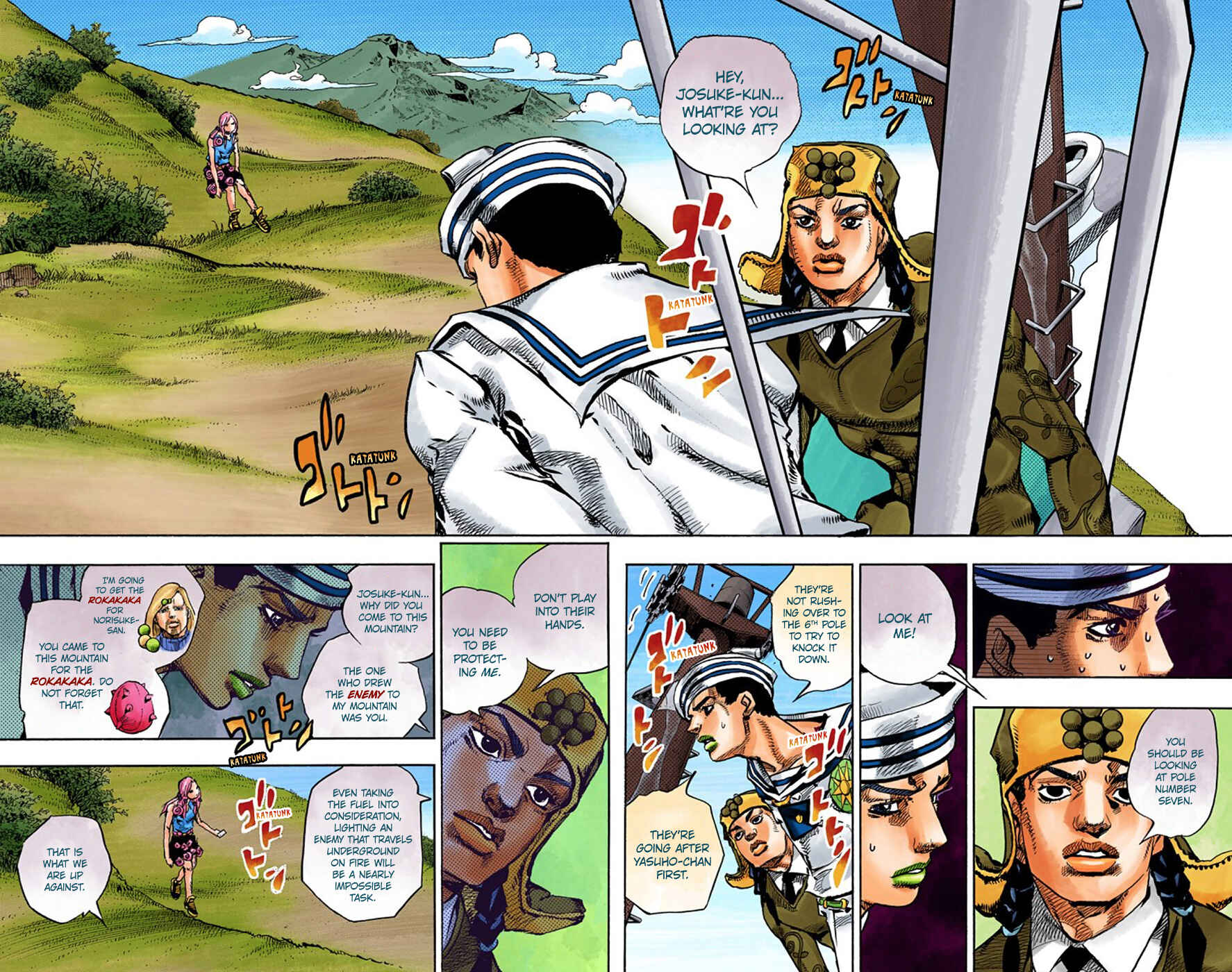 JoJo no Kimyou na Bouken: Part 8 - JoJolion Color-ban Chapter 68 - Page 13