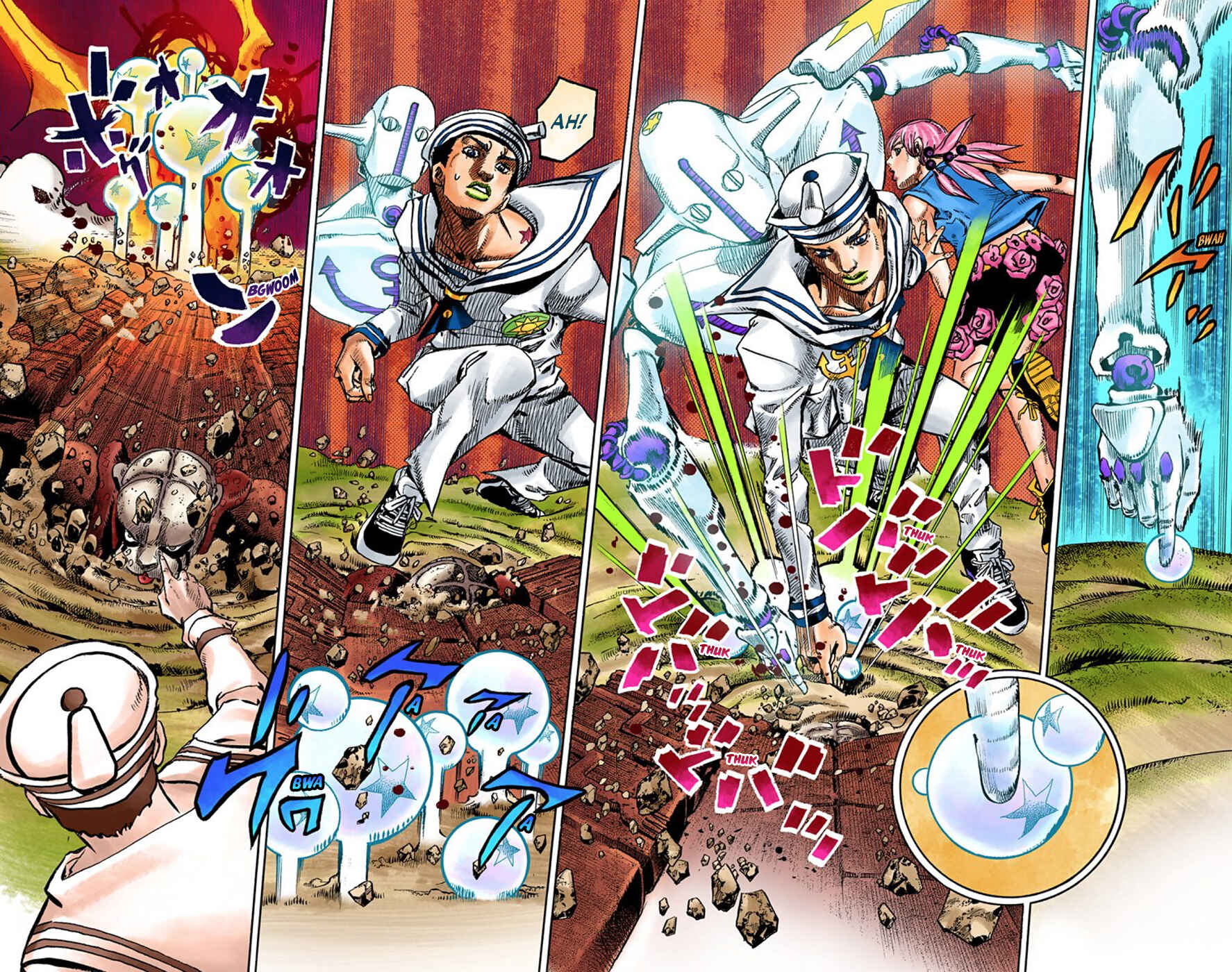 JoJo no Kimyou na Bouken: Part 8 - JoJolion Color-ban Chapter 68 - Page 20