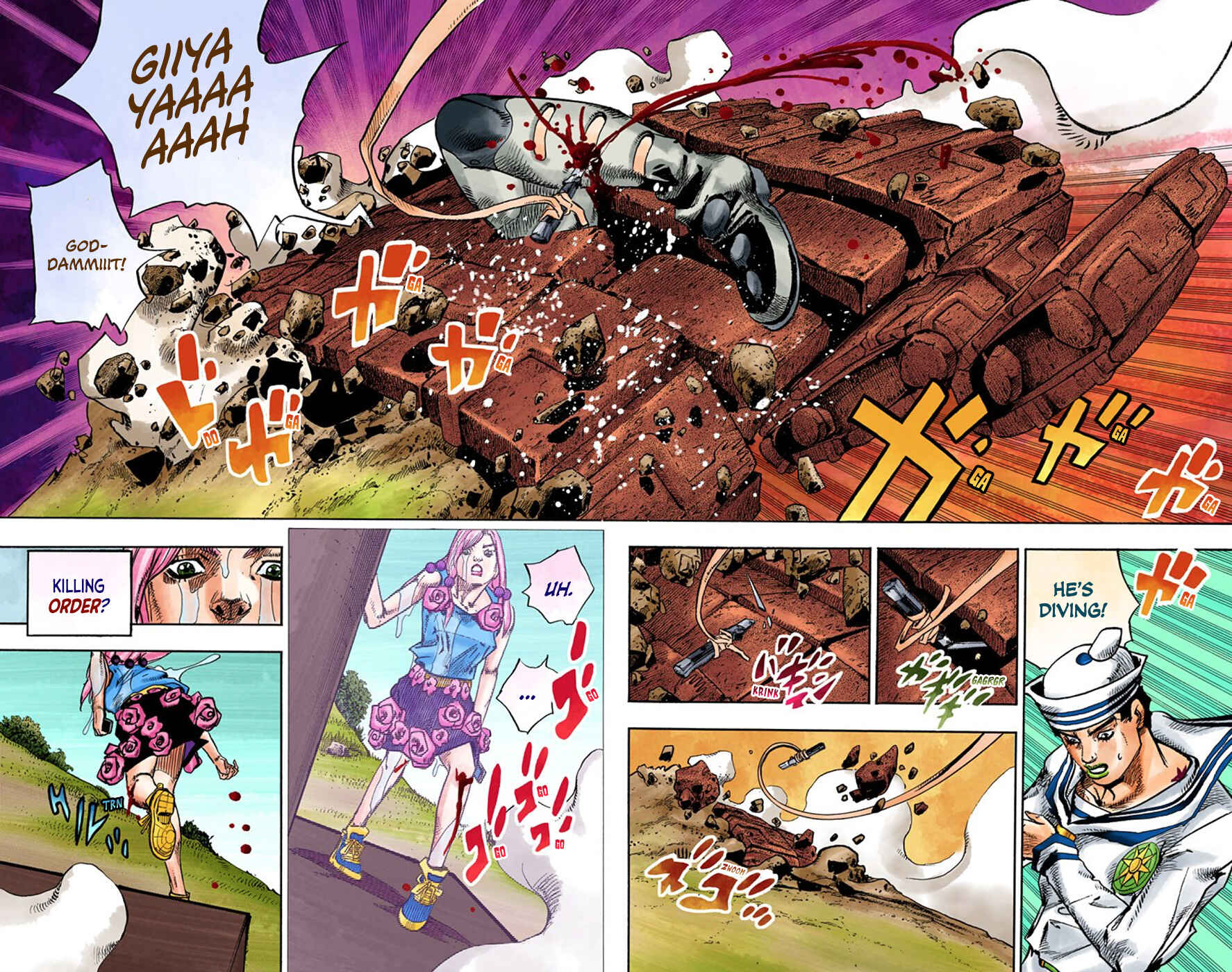 JoJo no Kimyou na Bouken: Part 8 - JoJolion Color-ban Chapter 68 - Page 9