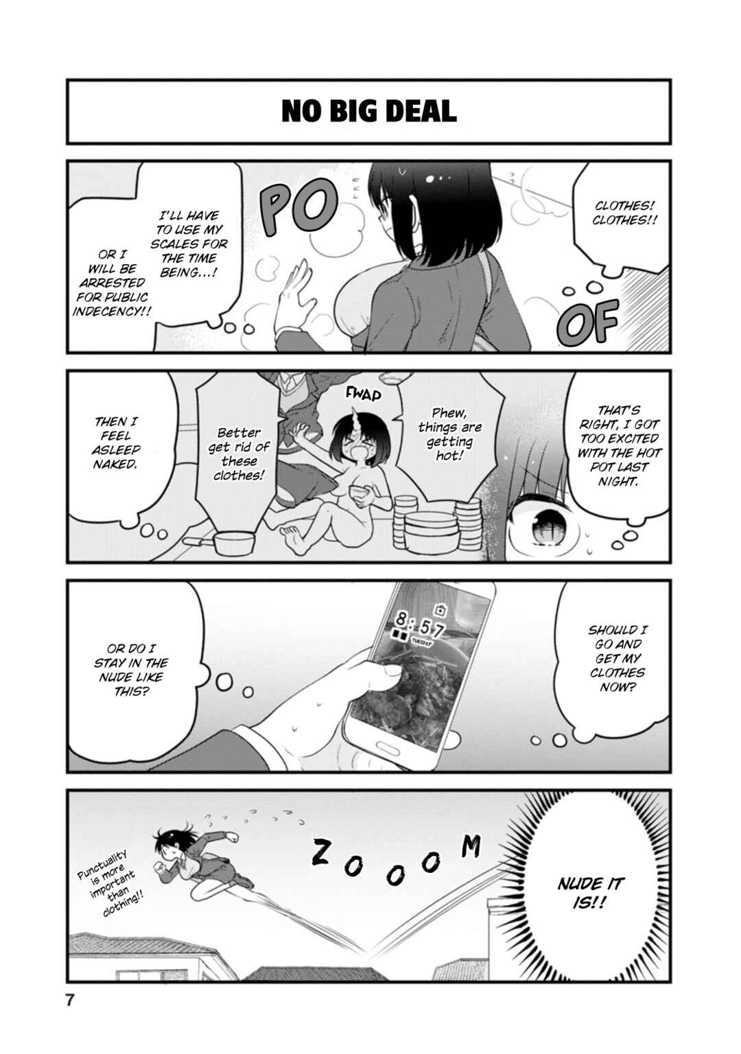 Kobayashi-san Chi no Maid Dragon - Elma OL Nikki Chapter 46 - Page 3