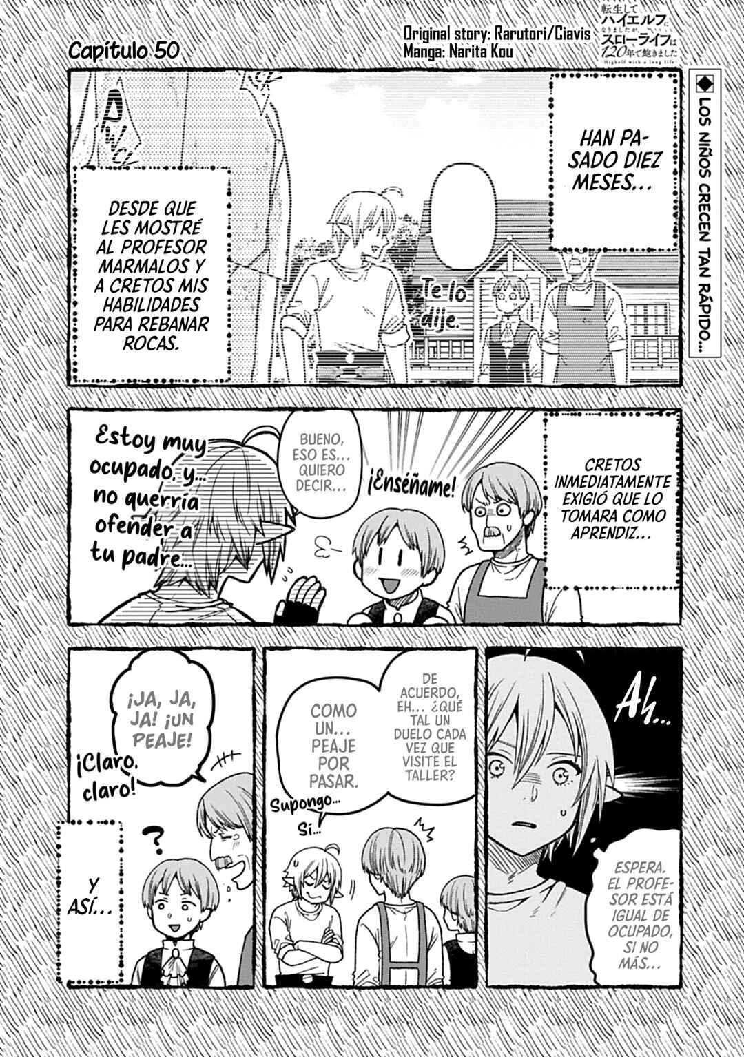 Tensei Shite High Elf ni Narimashitaga, Slow Life wa 120-nen de Akimashita - Highelf with a Long Life Chapter 50 - Page 1