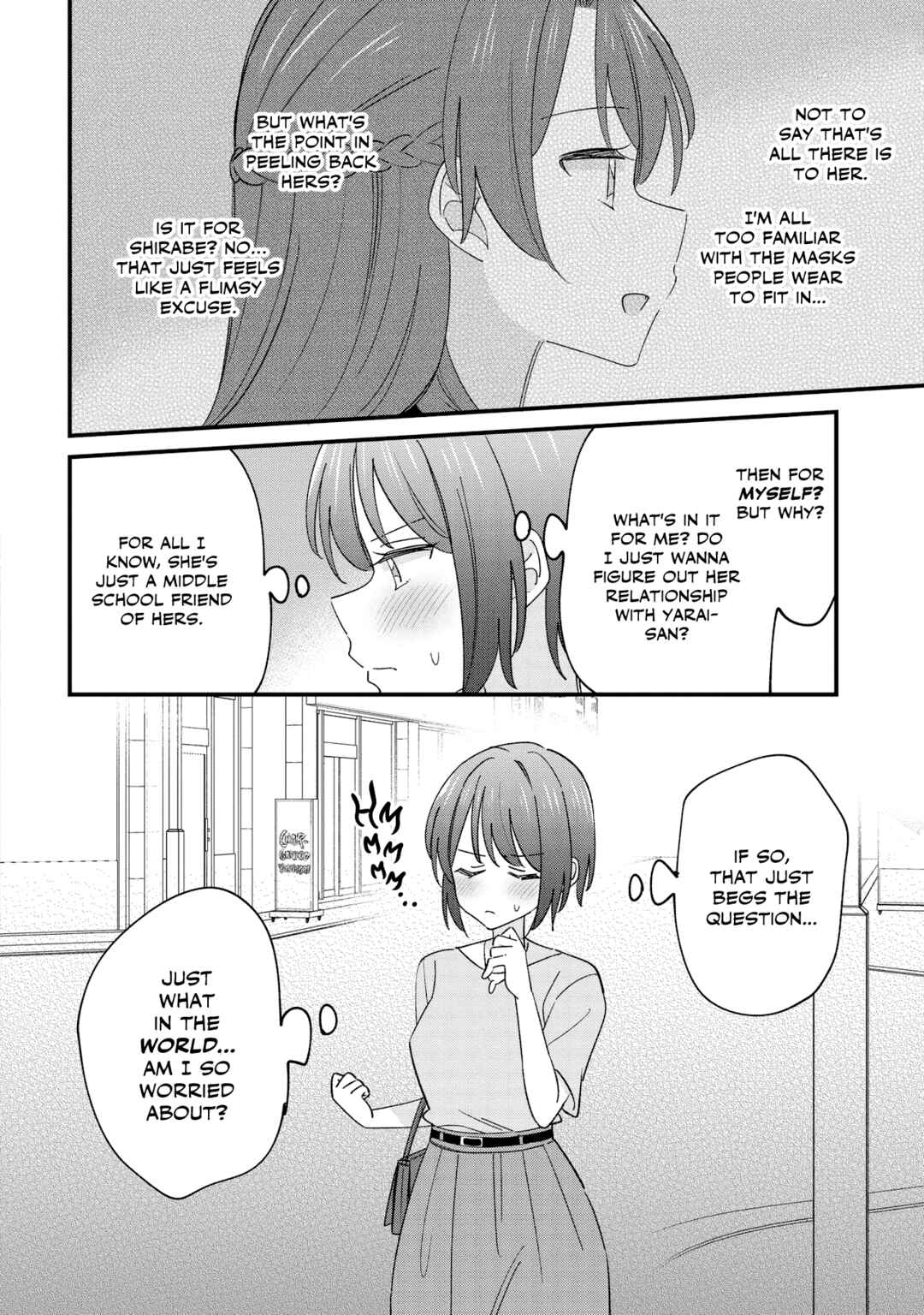 Kao dake yoi Classmate ga, Yatara to Guigui Kuru Yuri no Hanashi. Chapter 5.1 - Page 12