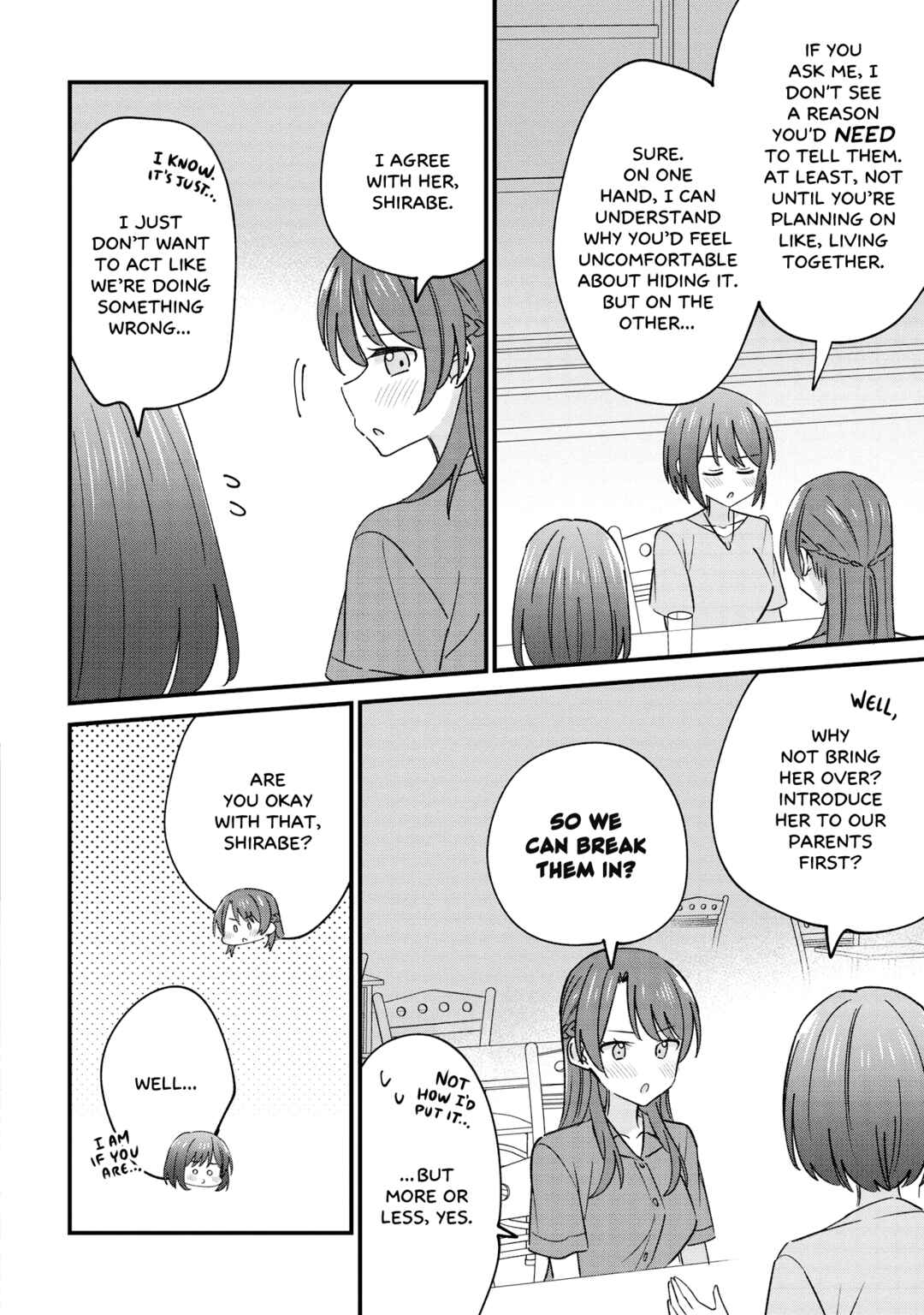 Kao dake yoi Classmate ga, Yatara to Guigui Kuru Yuri no Hanashi. Chapter 5.1 - Page 8