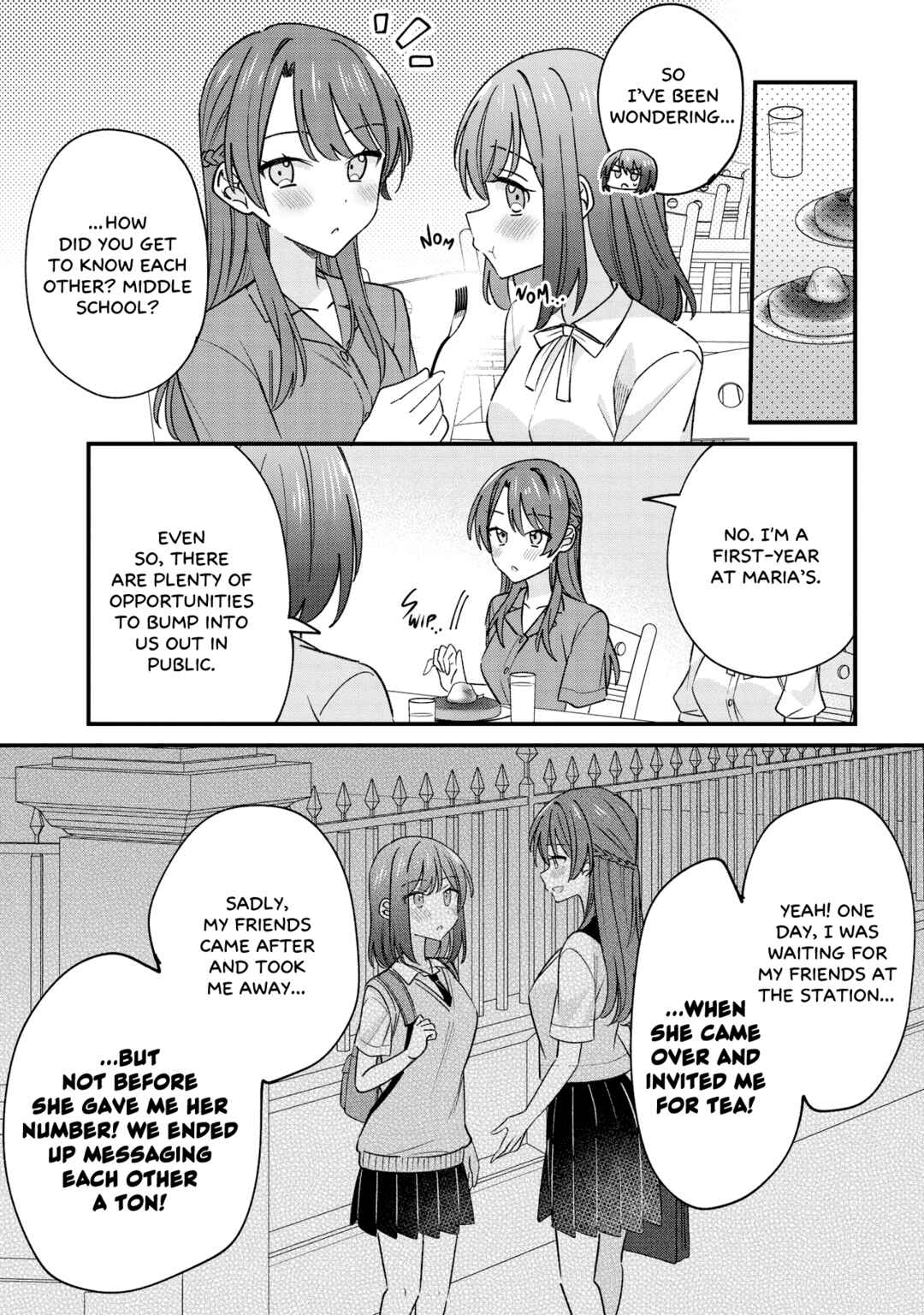 Kao dake yoi Classmate ga, Yatara to Guigui Kuru Yuri no Hanashi. Chapter 5.1 - Page 9