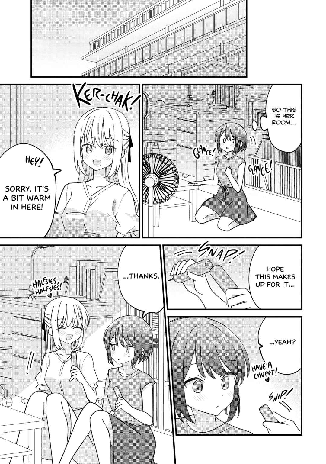 Kao dake yoi Classmate ga, Yatara to Guigui Kuru Yuri no Hanashi. Chapter 2 - Page 15