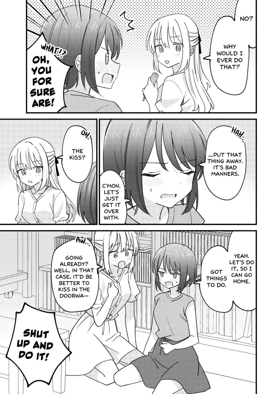 Kao dake yoi Classmate ga, Yatara to Guigui Kuru Yuri no Hanashi. Chapter 2 - Page 17