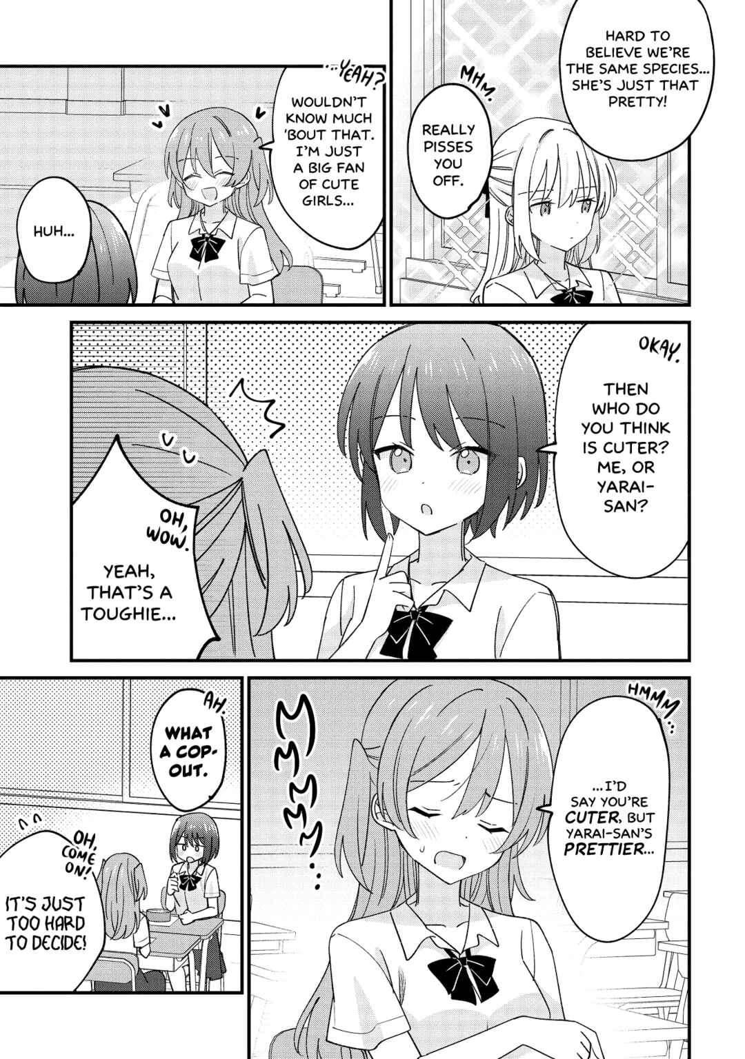 Kao dake yoi Classmate ga, Yatara to Guigui Kuru Yuri no Hanashi. Chapter 2 - Page 7