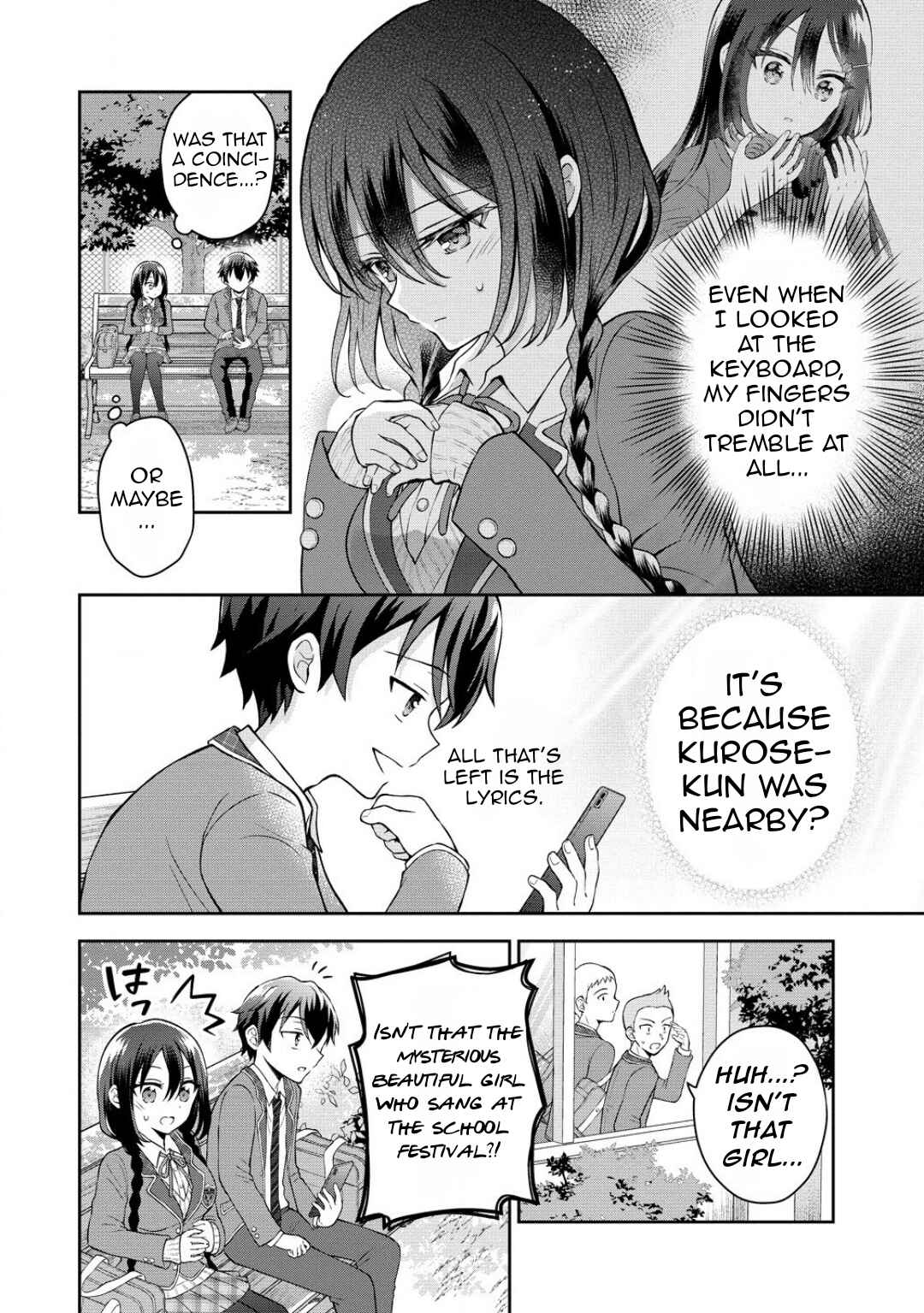 Tonari no Seki no Inkya Joshi ga Oshi Utaite Datta ~Ore no Kyoku o Uttatekure!~ Chapter 3.2 - Page 5