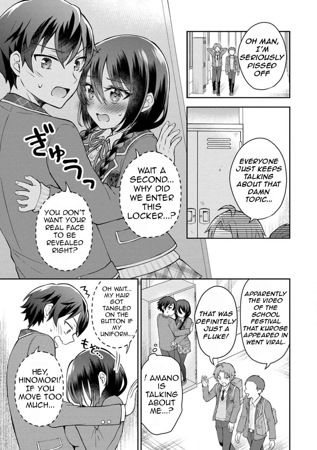 Tonari no Seki no Inkya Joshi ga Oshi Utaite Datta ~Ore no Kyoku o Uttatekure!~ Chapter 3.2 - Page 8