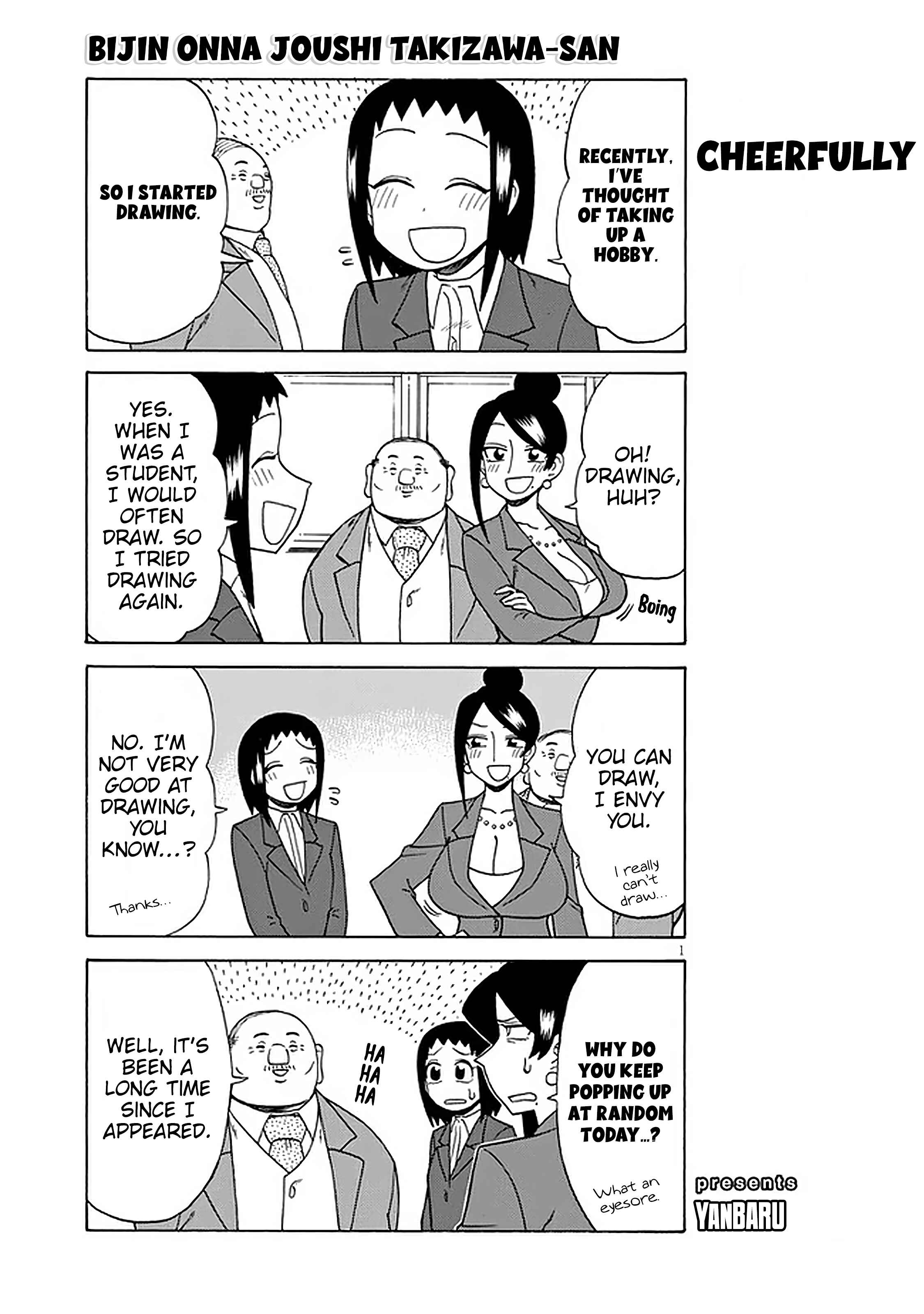 Bijin Onna Joushi Takizawa-san Chapter 124 - Page 1