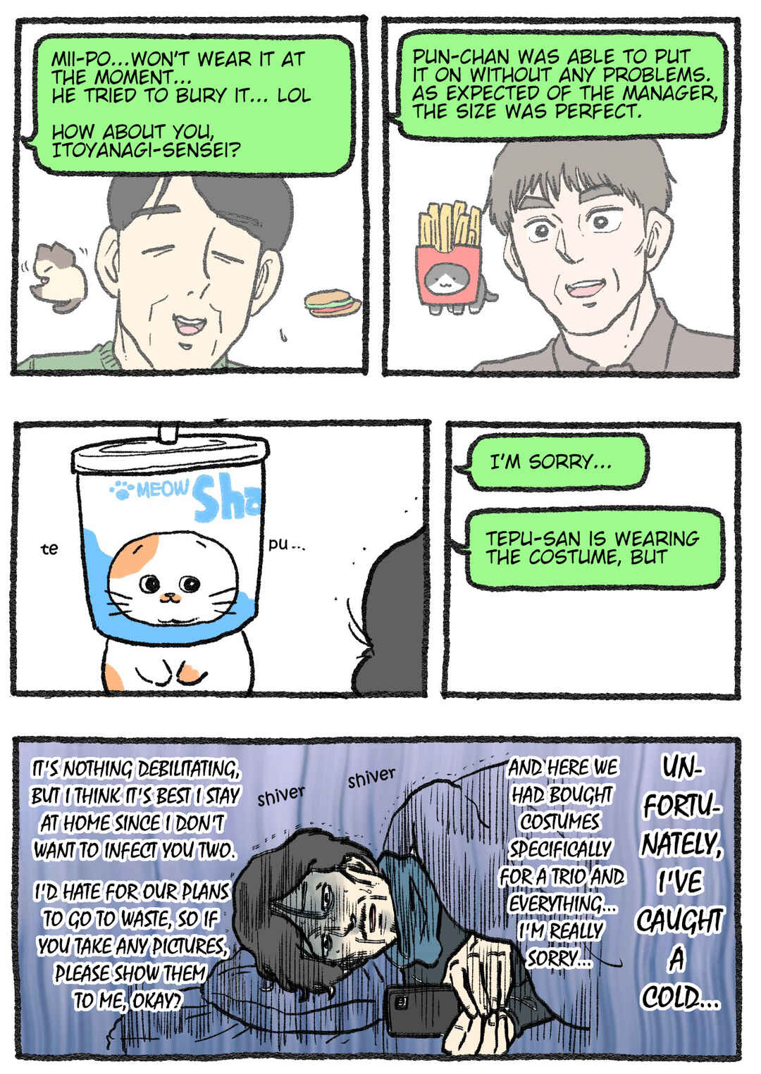 Neko Oji: Salaryman reincarnated as a kitten! Chapter 581 - Page 1