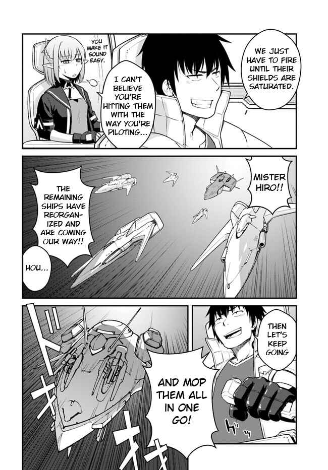 Mezametara Saikyou Soubi to Uchuusen-mochi datta node, Ikkodate Mezashite Youhei to shite Jiyuu ni Ikitai Chapter 25.1 - Page 14