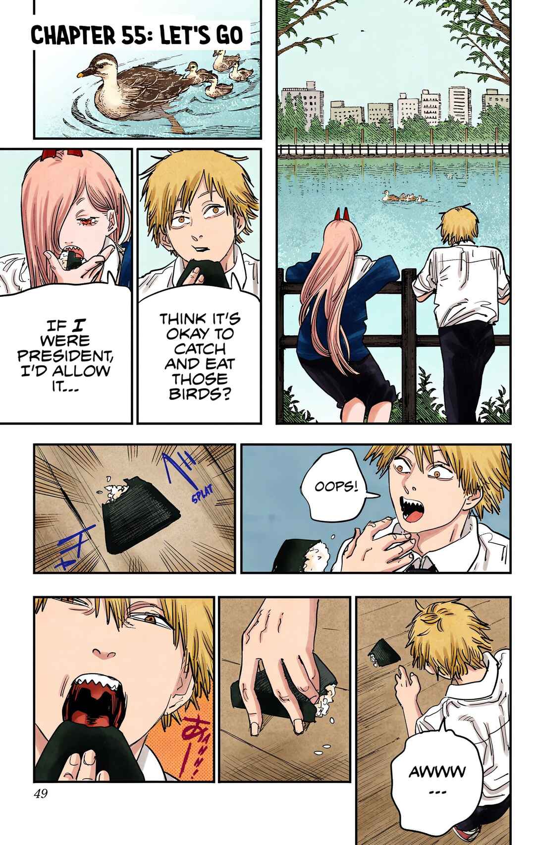 Chainsaw Man (Official Colored) Chapter 55 - Page 1