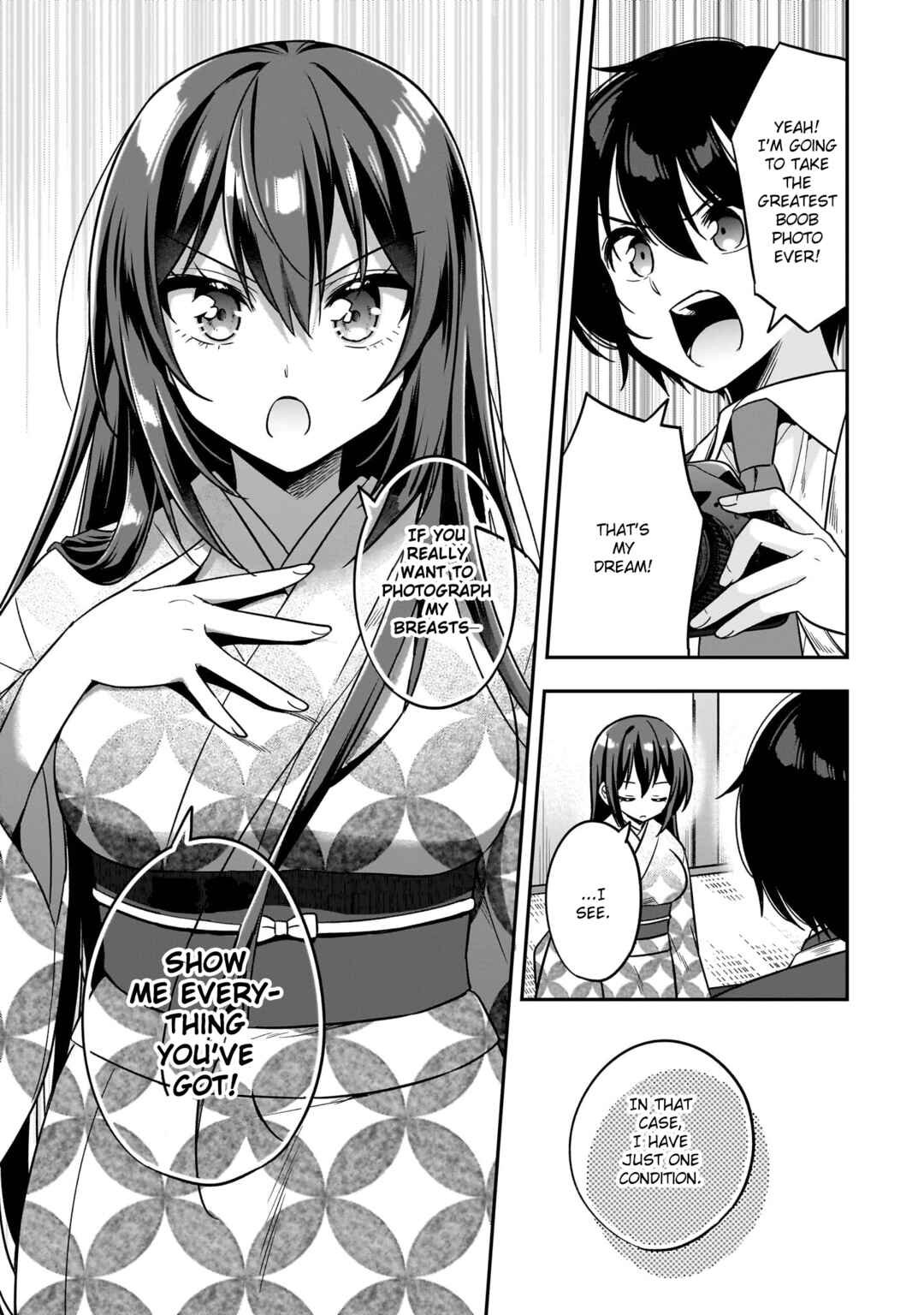 Camera-senpai to Sewayaki Jouzu na Kouhai-chan Chapter 3 - Page 11