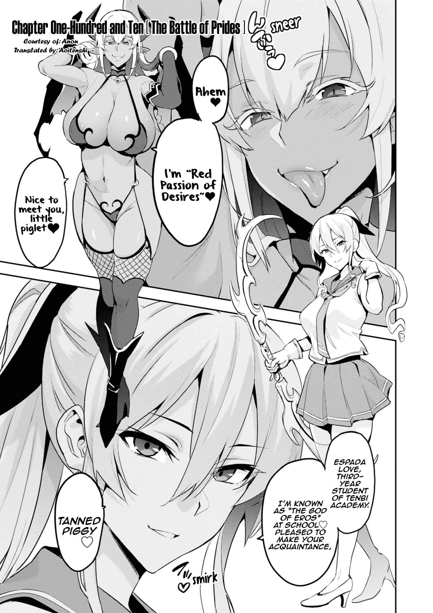 Maken-Ki! Chapter 110 - Page 1